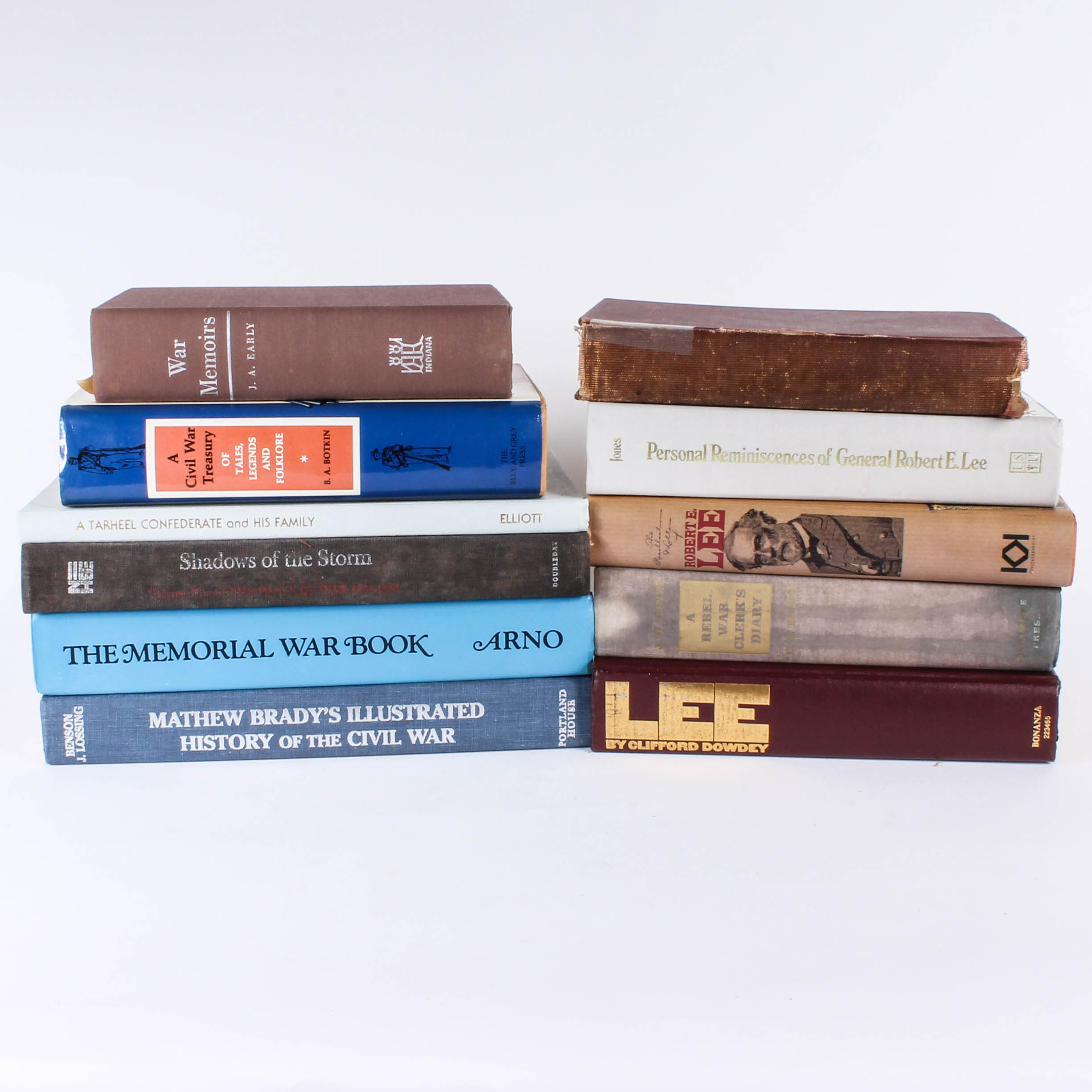 Collection of Civil War History Books