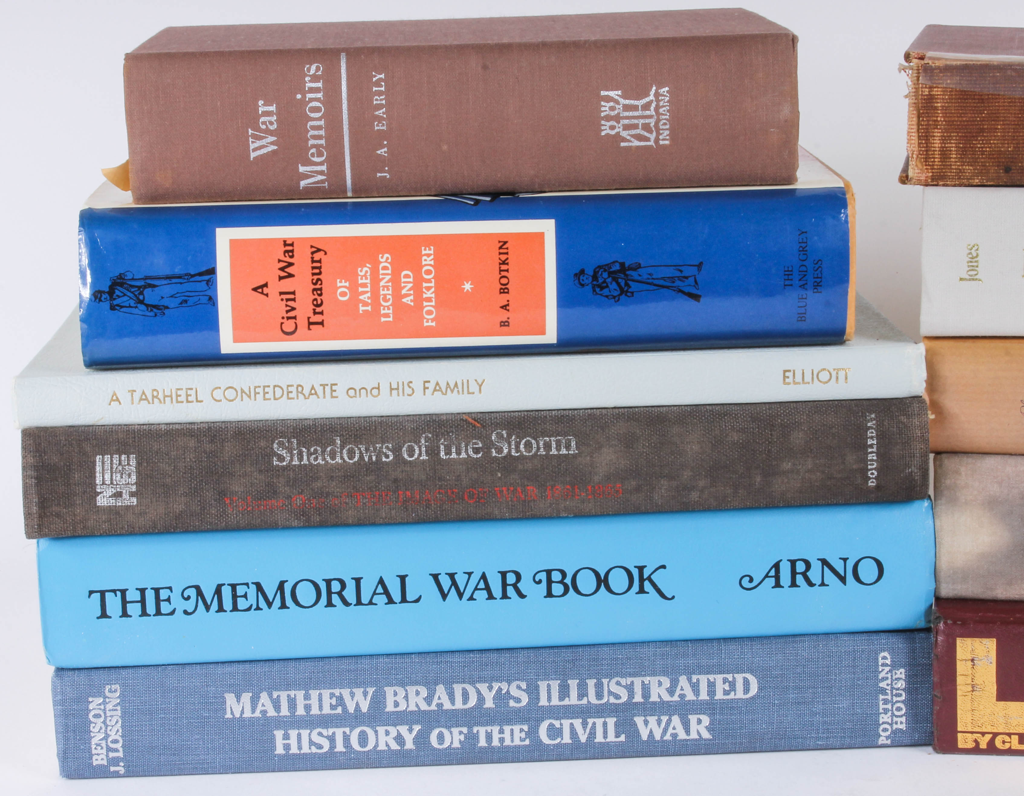 Collection of Civil War History Books