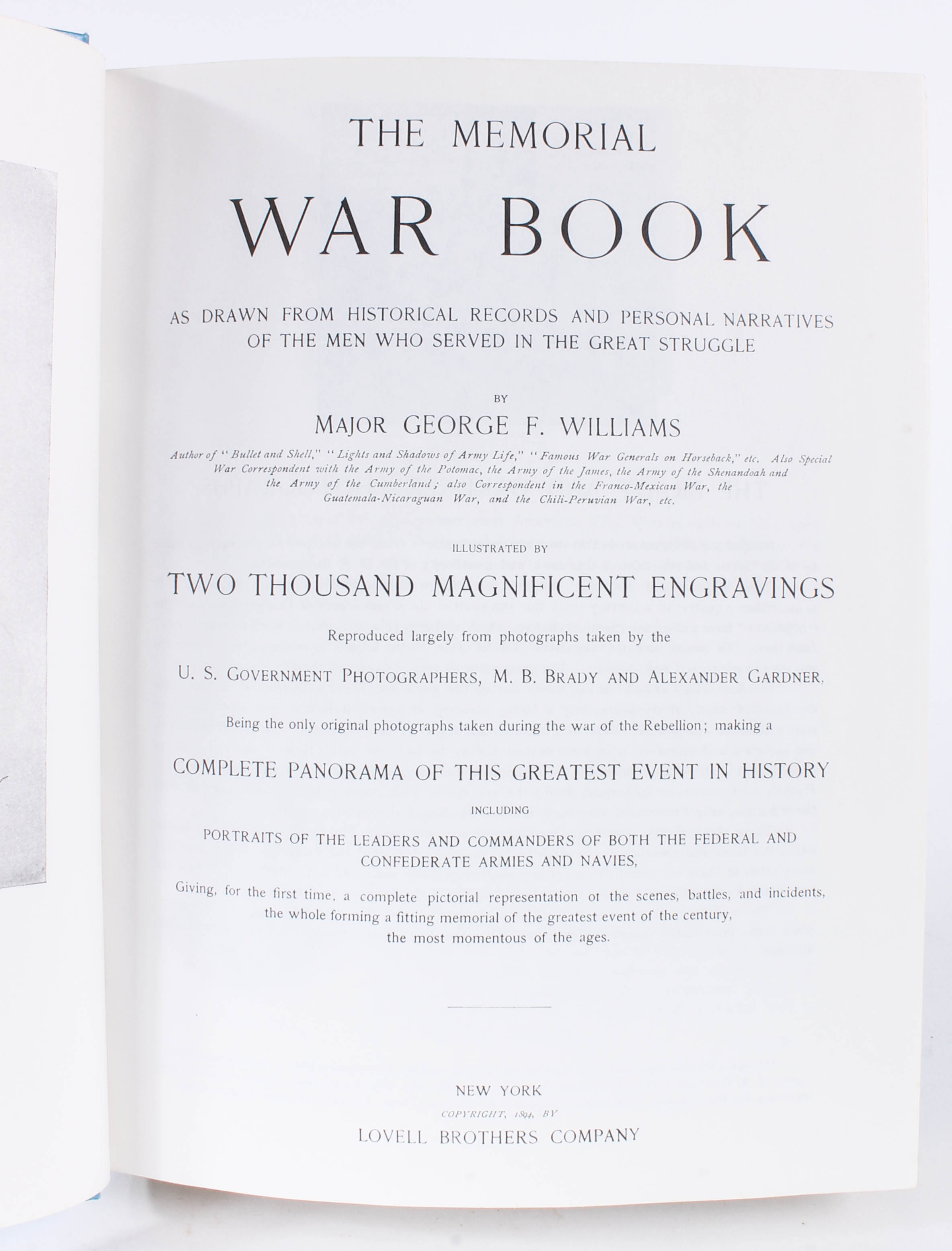 Collection of Civil War History Books