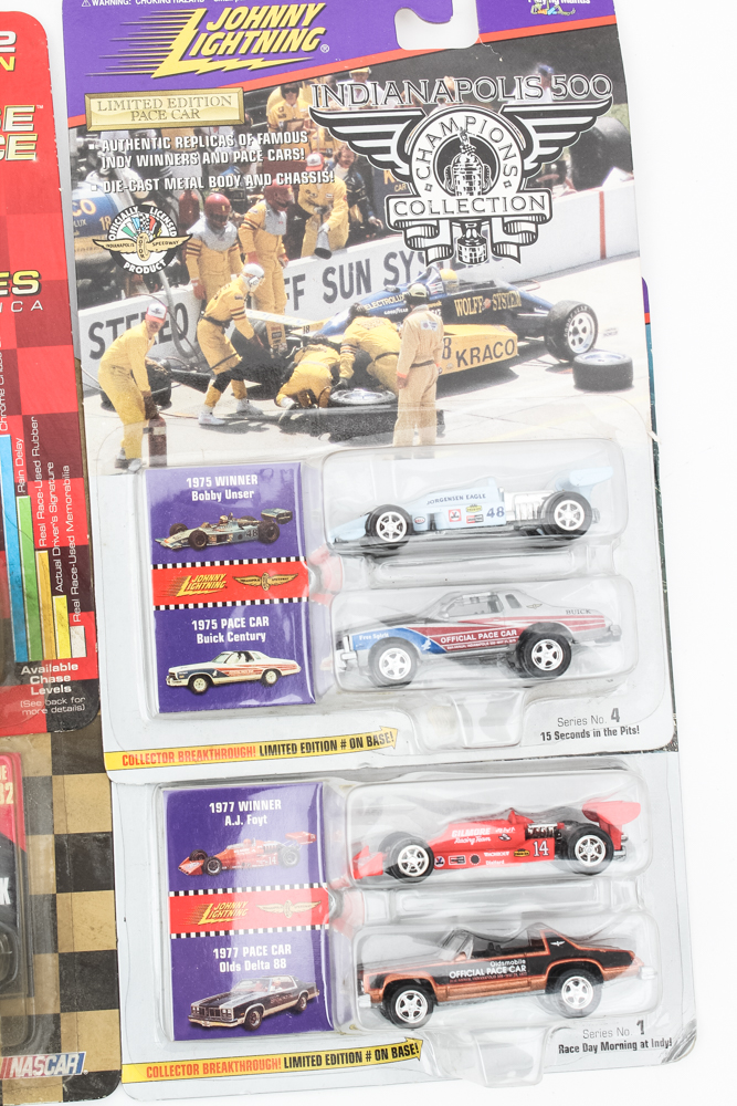 Extensive Collection of Scale Race Cars Featuring Johnny Lightning