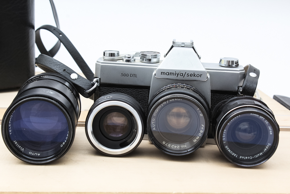 Vintage Mamiya/Sekor 35mm Camera with Drafting Tools