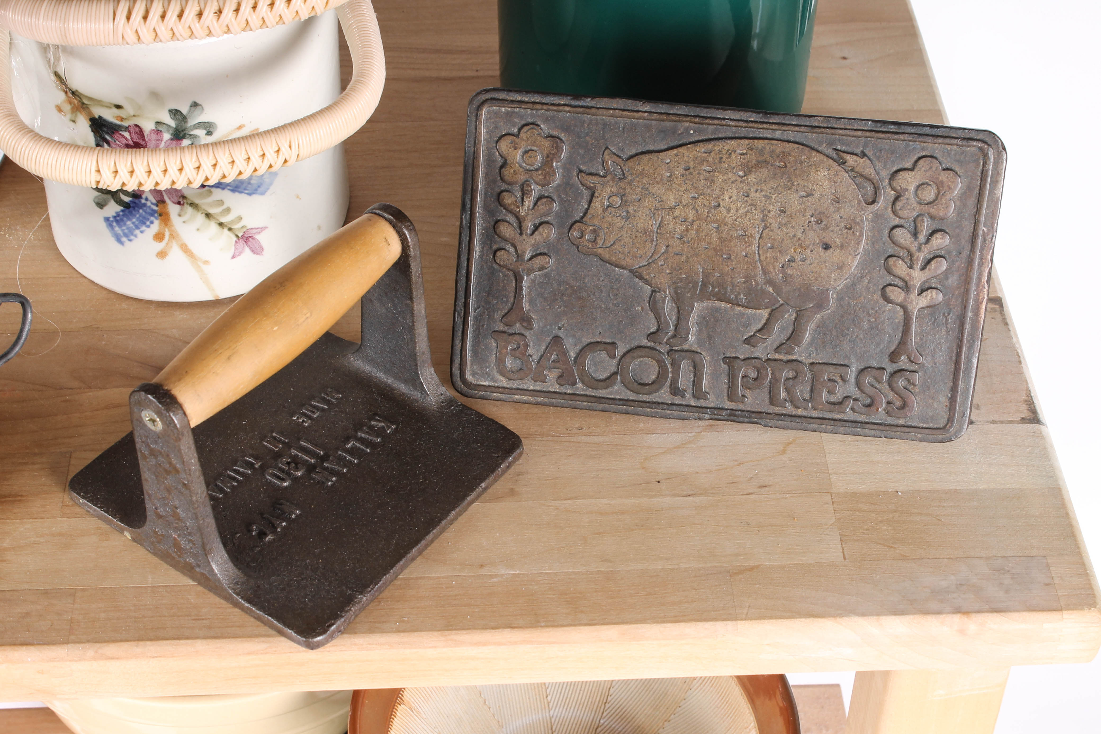 Fully Loaded Wooden Kitchen Cart