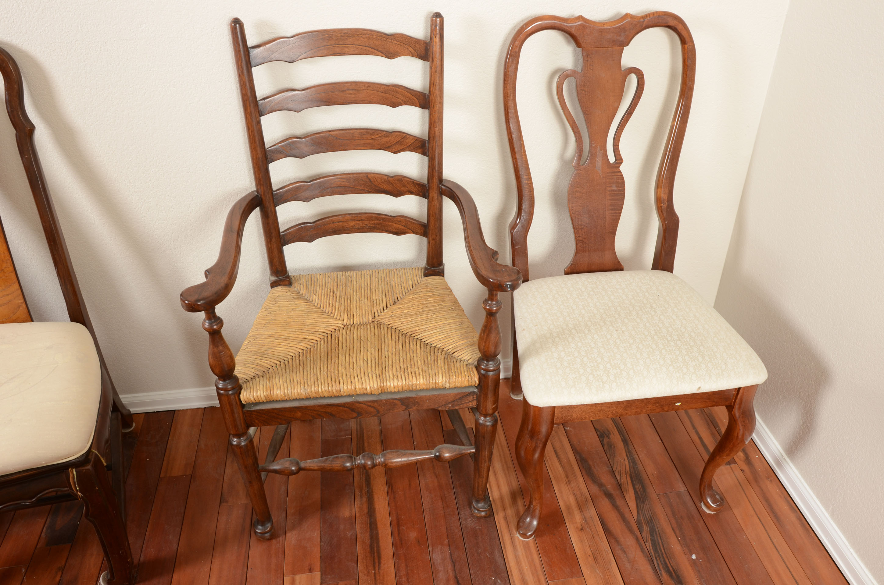 Asian Inspired Dining Room Table with Chairs