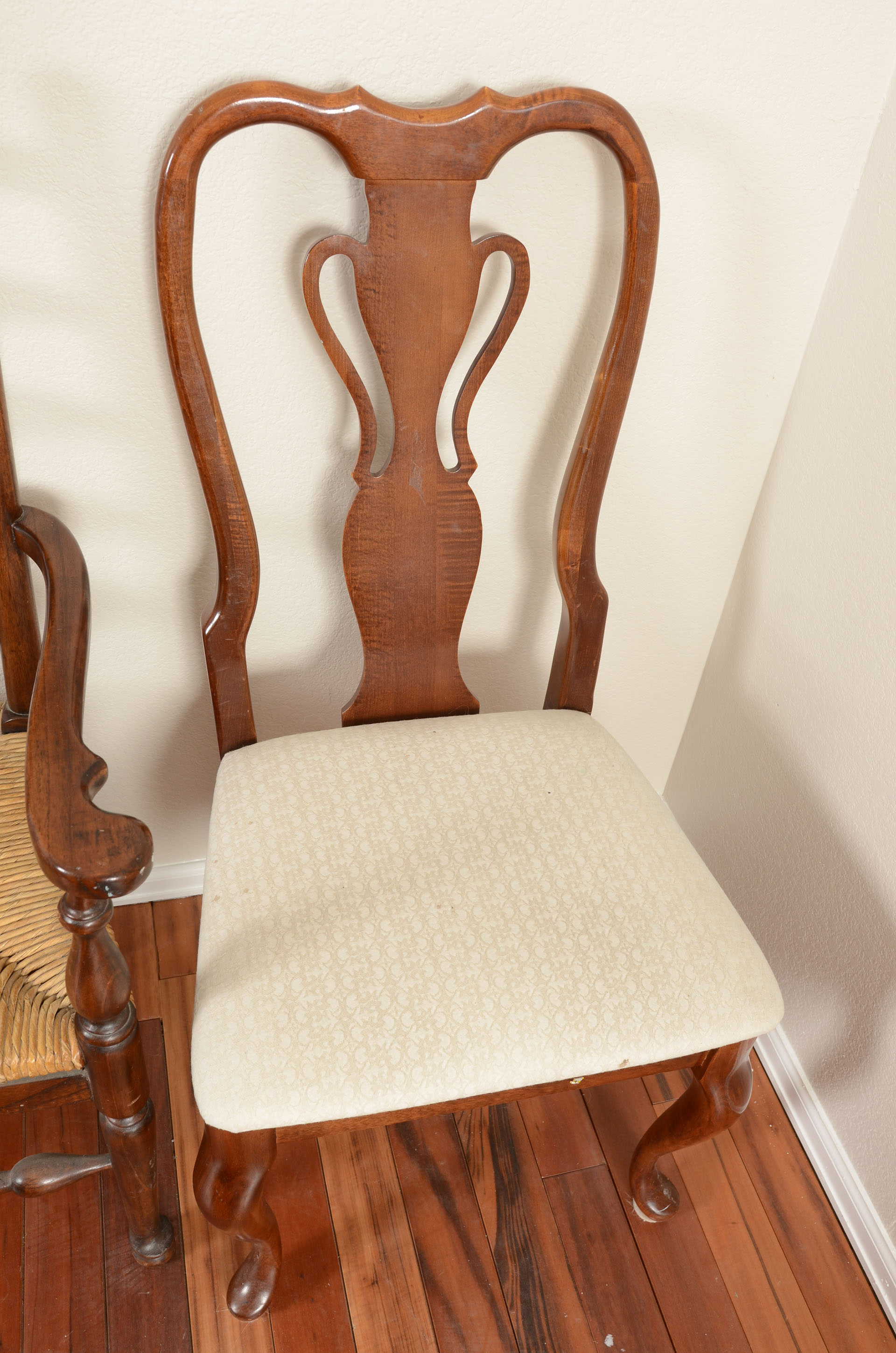 Asian Inspired Dining Room Table with Chairs