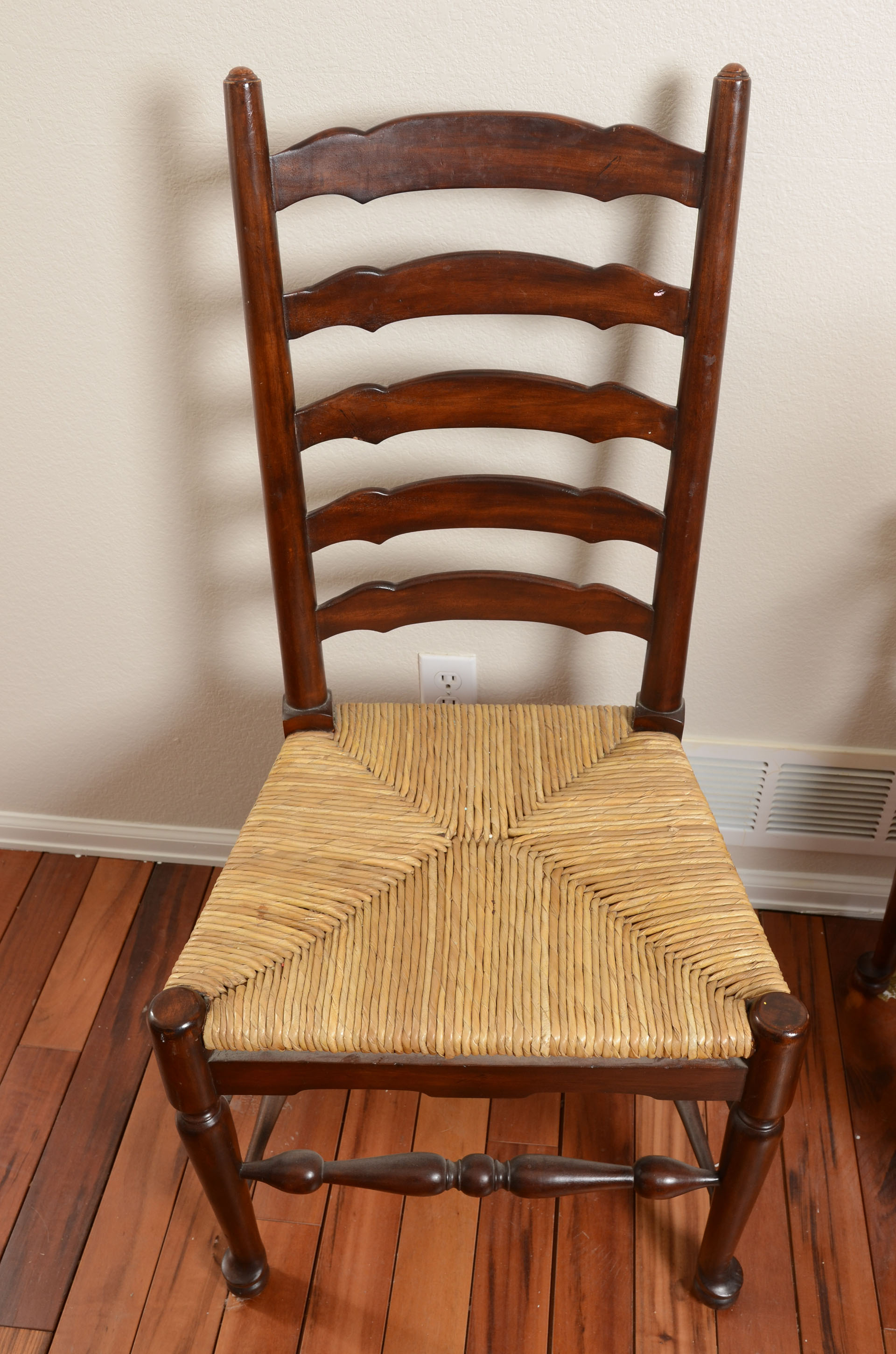 Asian Inspired Dining Room Table with Chairs
