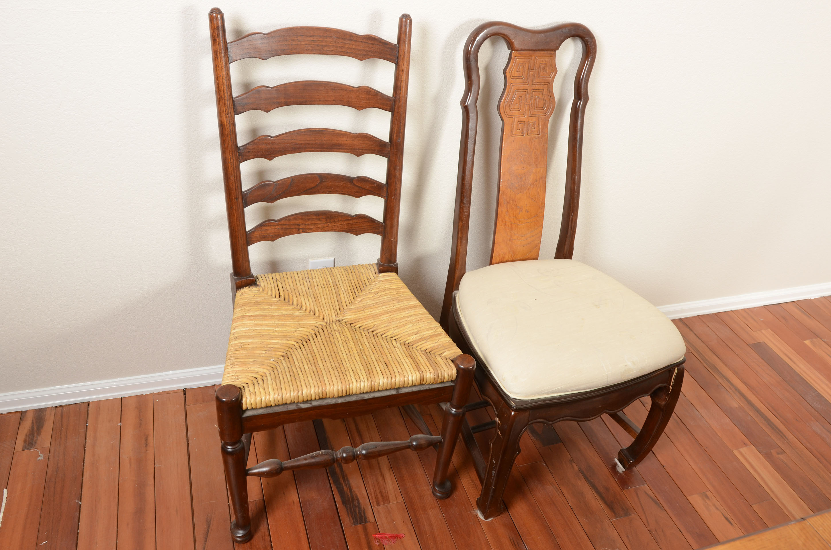 Asian Inspired Dining Room Table with Chairs
