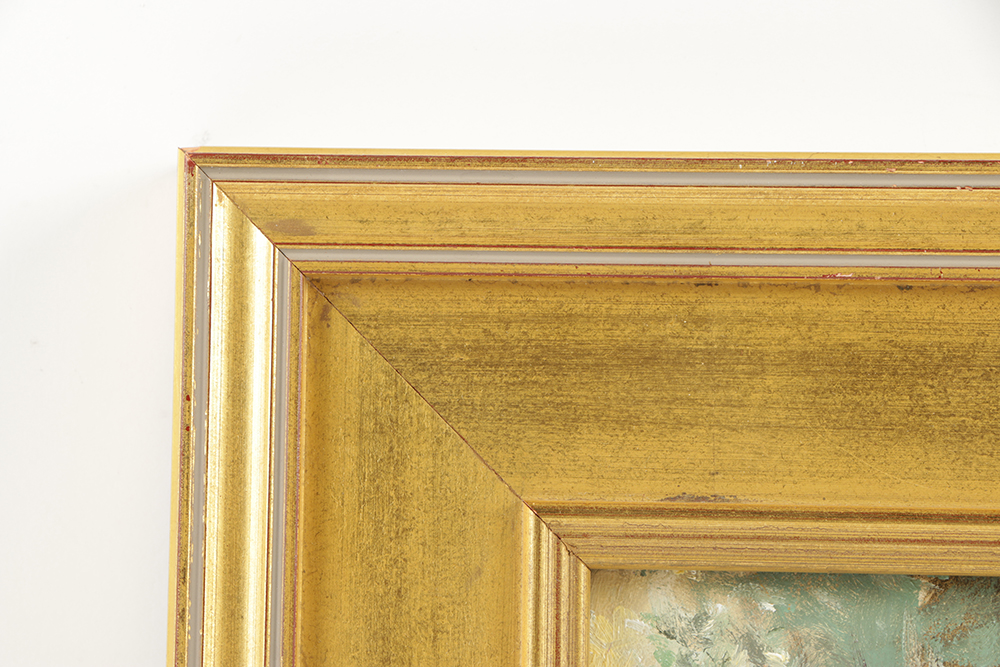 Tom Bluemlein Oil Painting on Board "Purple Sage"