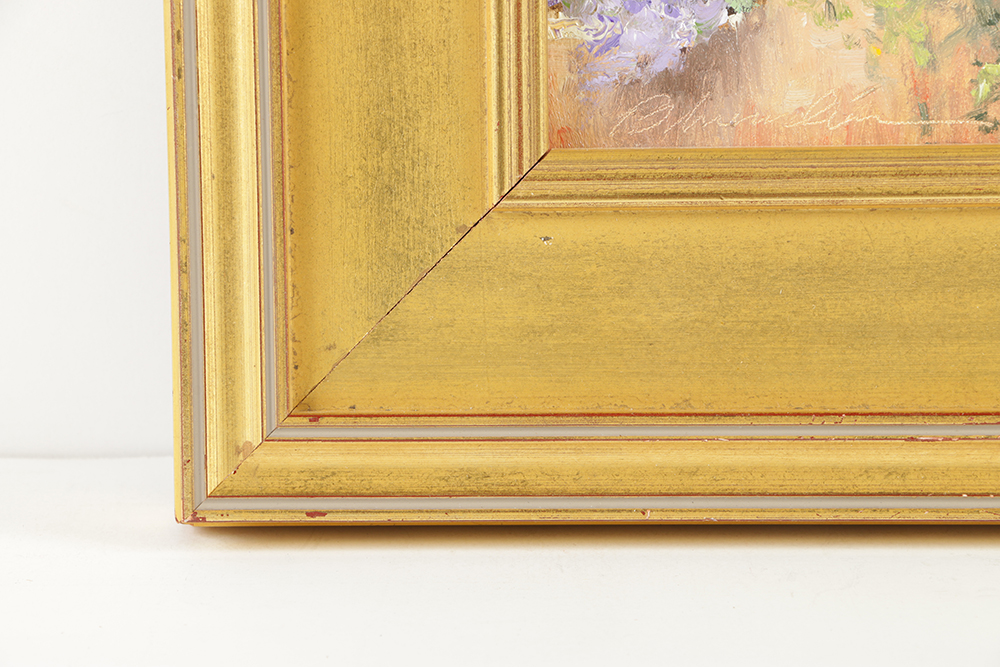 Tom Bluemlein Oil Painting on Board "Purple Sage"