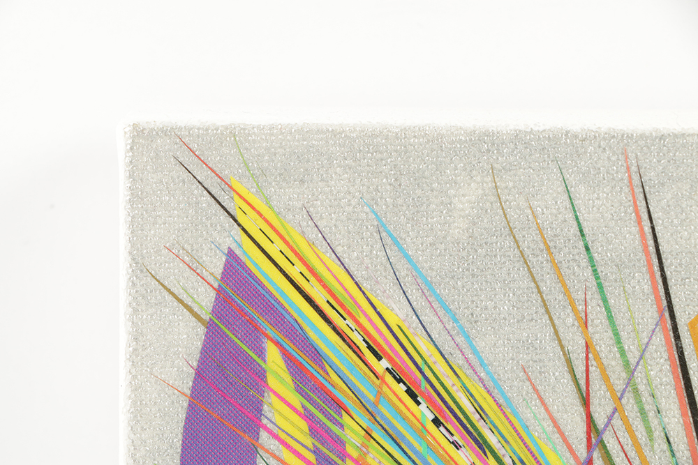 Kimberly Mullett Mixed Media Work on Canvas "Verve and Valor"