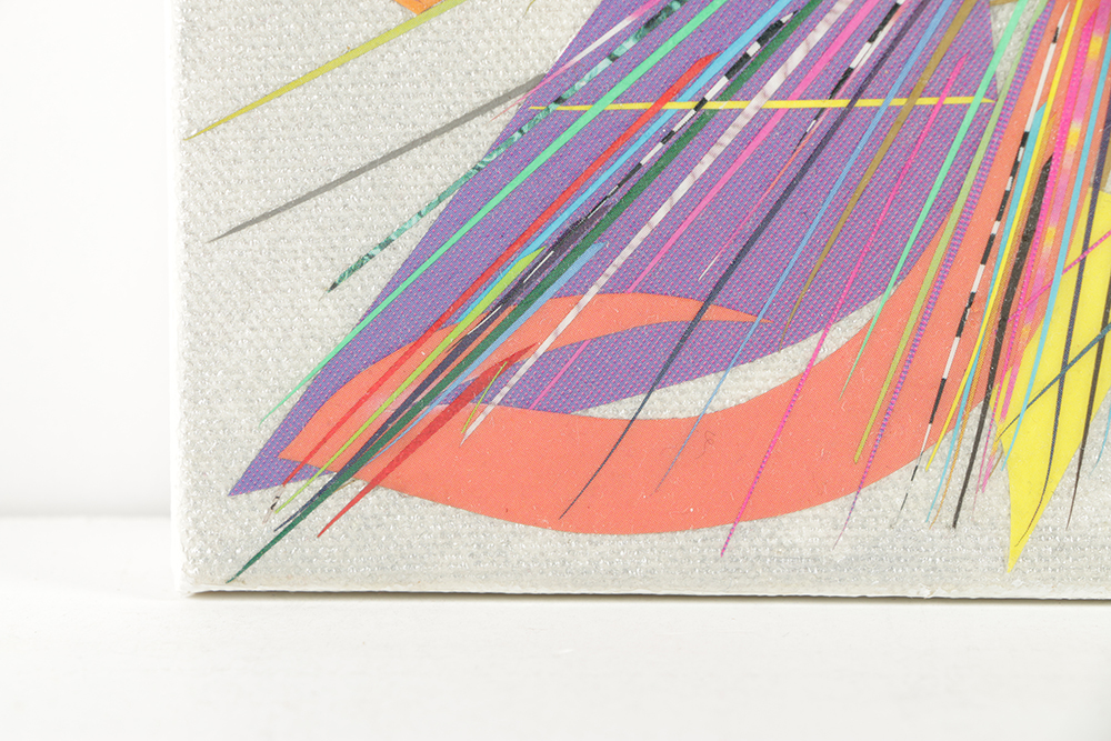 Kimberly Mullett Mixed Media Work on Canvas "Verve and Valor"