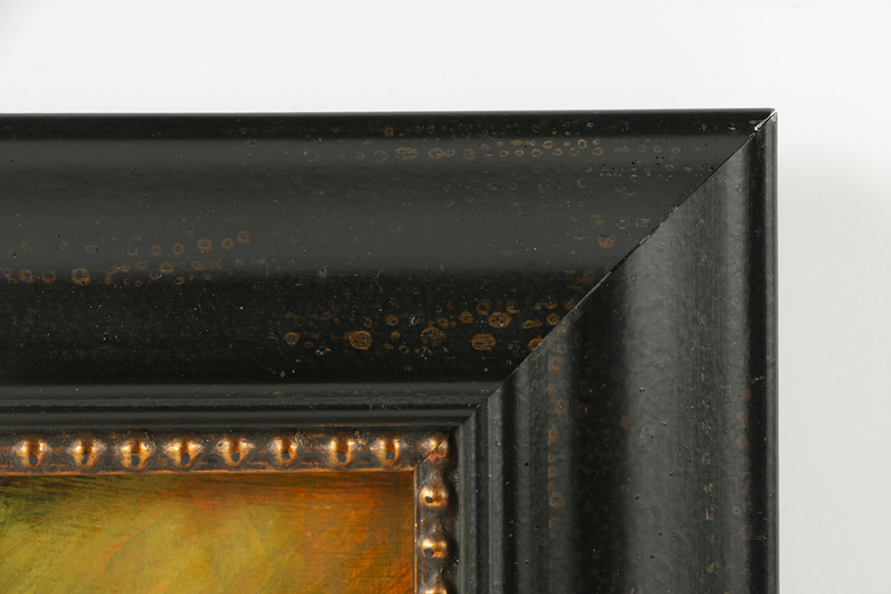 Christine Marcus Stone Oil Painting on Board "The Charmer"