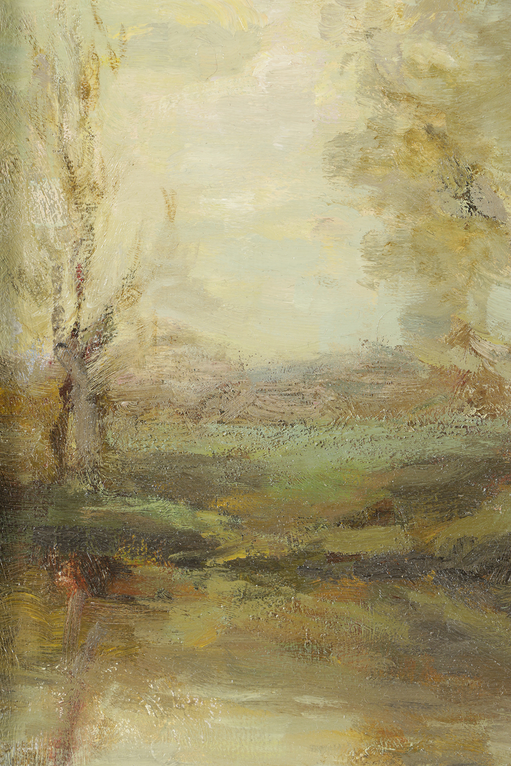 Mark Gingerich Oil Painting on Panel "The River's Edge"