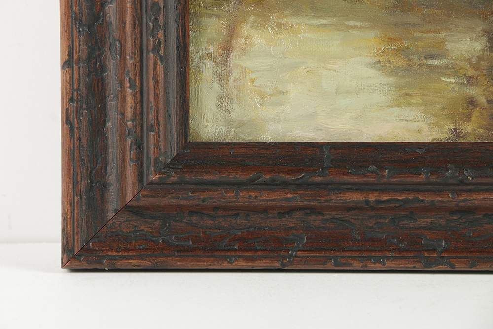 Mark Gingerich Oil Painting on Panel "The River's Edge"