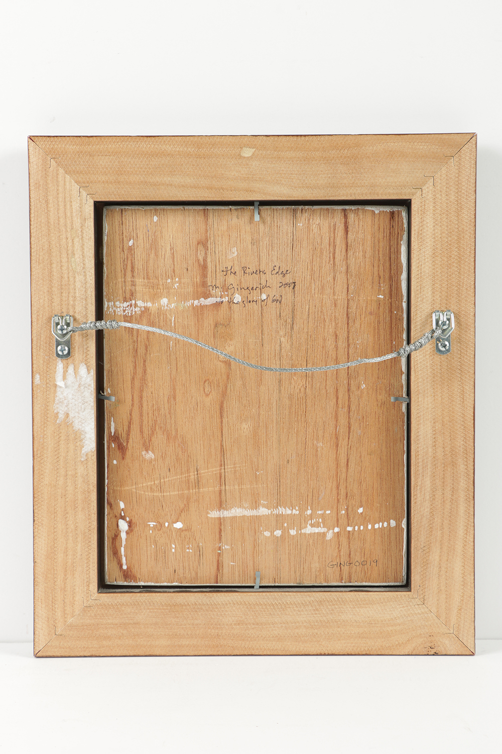 Mark Gingerich Oil Painting on Panel "The River's Edge"