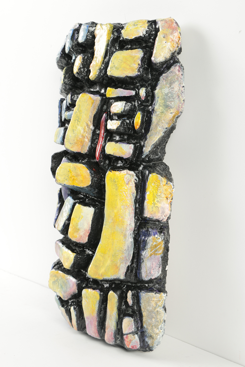 Jon Hand Mixed Media Sculpture "Odin"