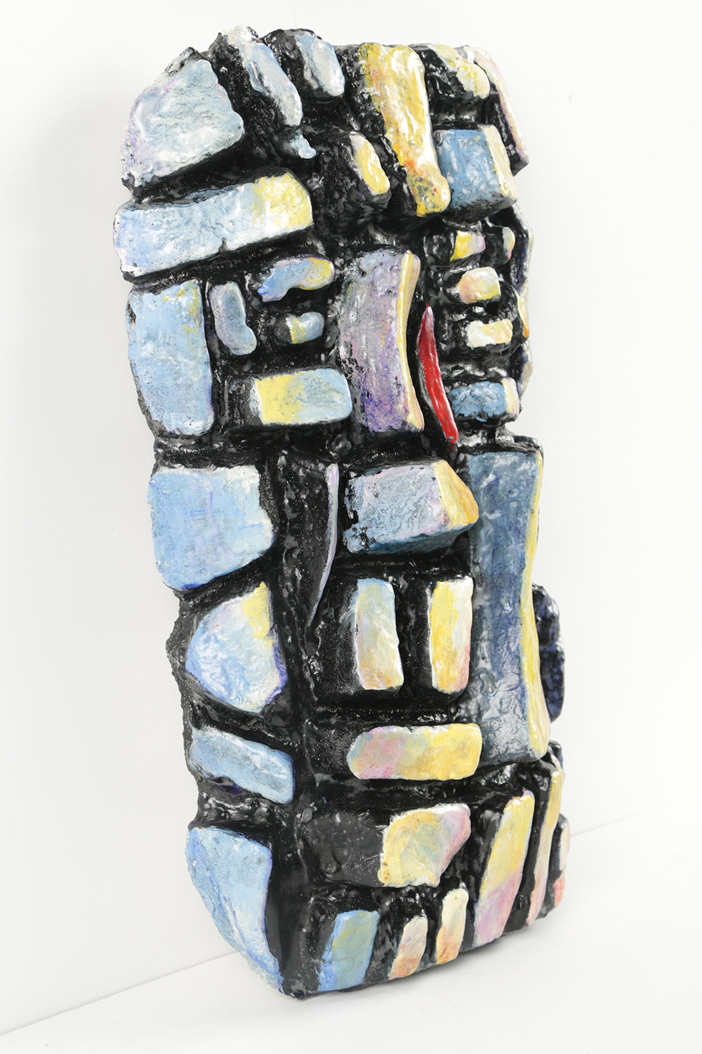 Jon Hand Mixed Media Sculpture "Odin"