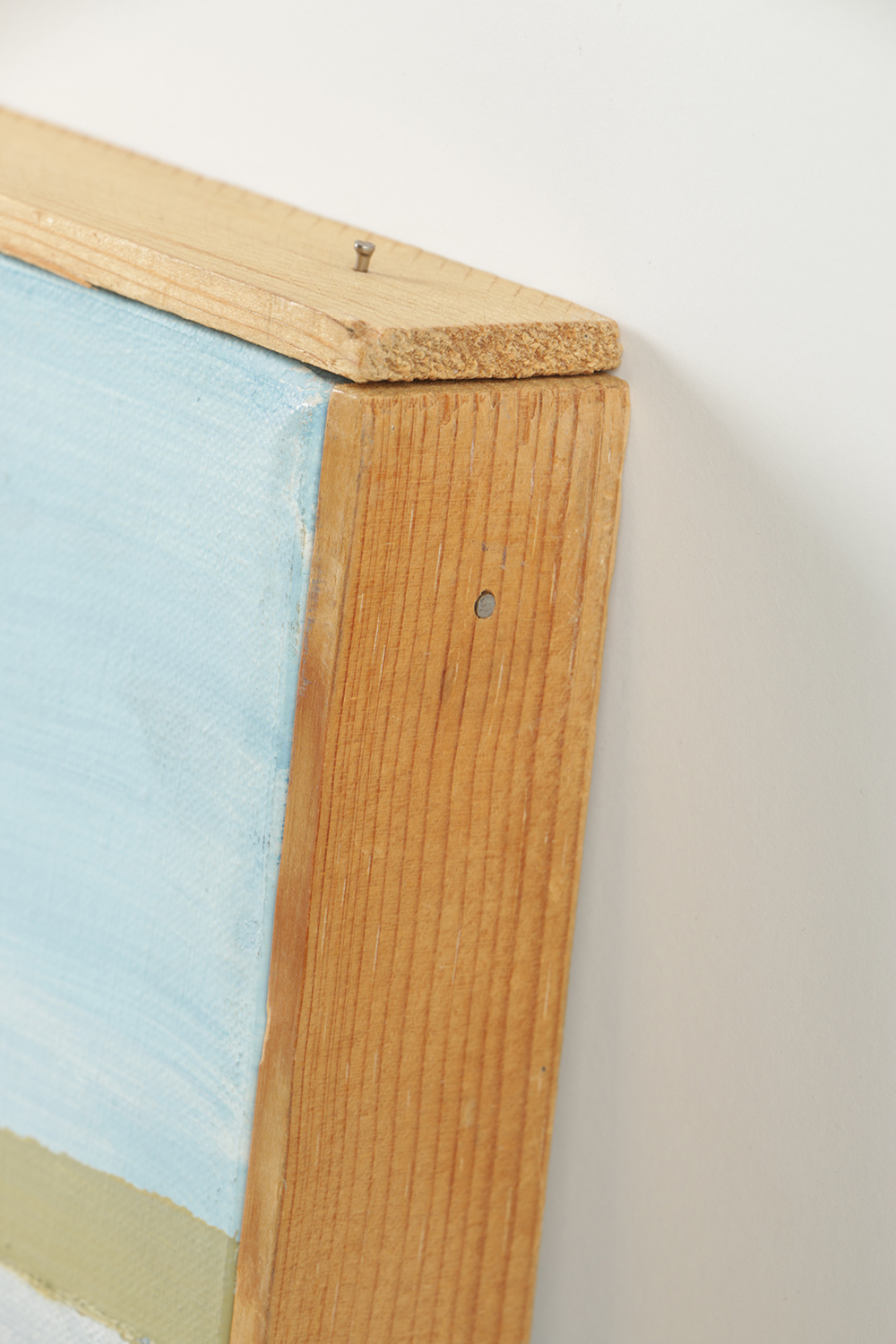 Ann Sklarin Acrylic Painting on Canvas "Off Route 1, Canoe"