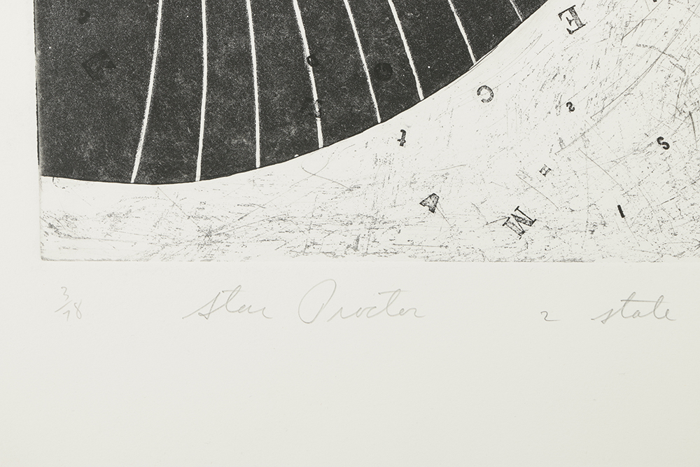 James Rosenquist Signed Limited Edition Aquatint and Etching "Star Proctor"