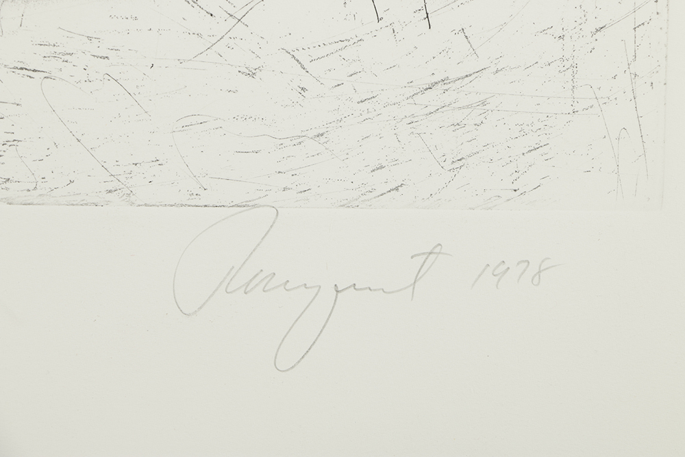 James Rosenquist Signed Limited Edition Aquatint and Etching "Star Proctor"