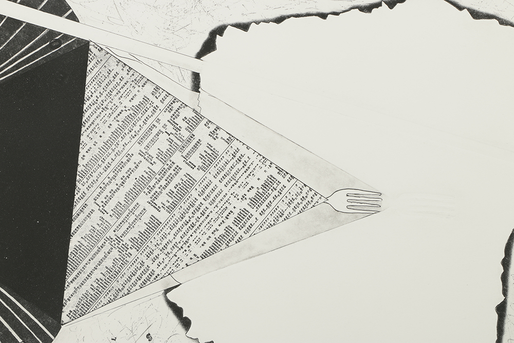 James Rosenquist Signed Limited Edition Aquatint and Etching "Star Proctor"