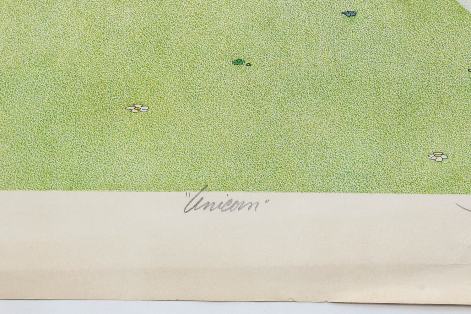 Signed Philip B. Bergson Limited Edition Lithograph "Unicorn"