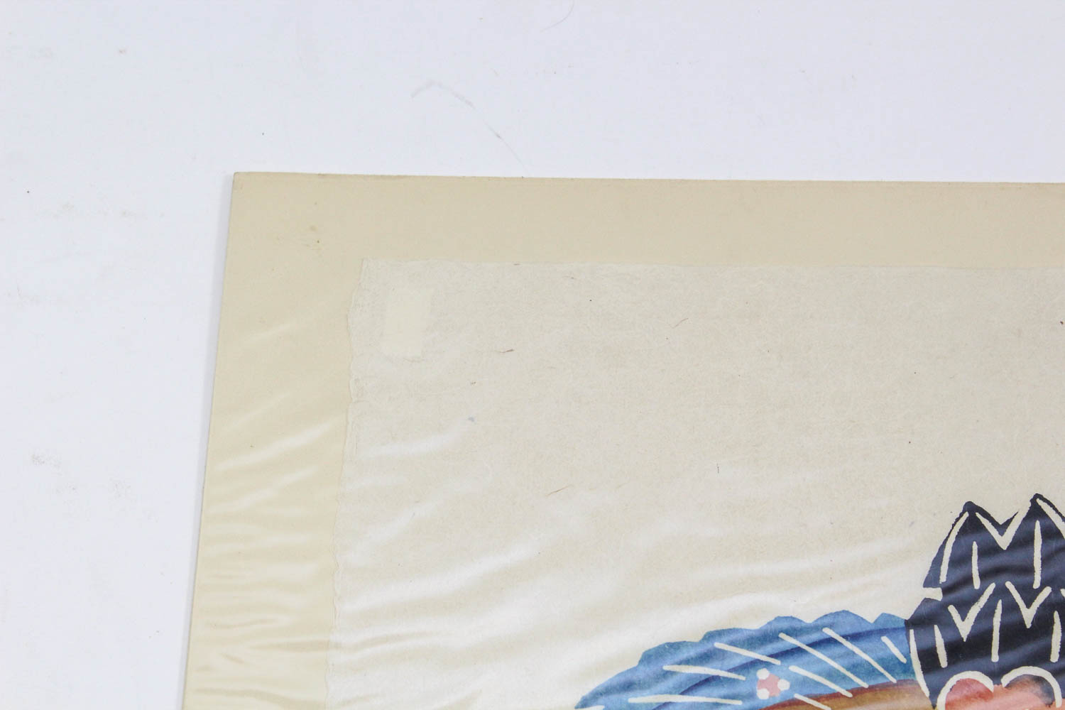 Kichiemon Okamura Hand Stencil Print "Kotobuki"