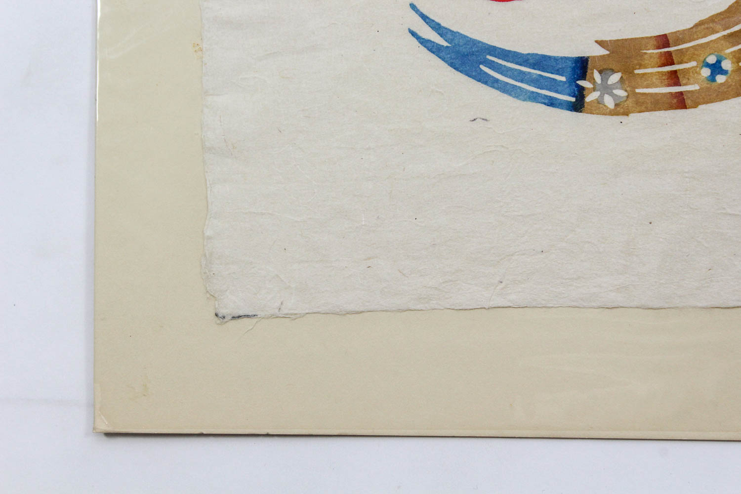 Kichiemon Okamura Hand Stencil Print "Kotobuki"