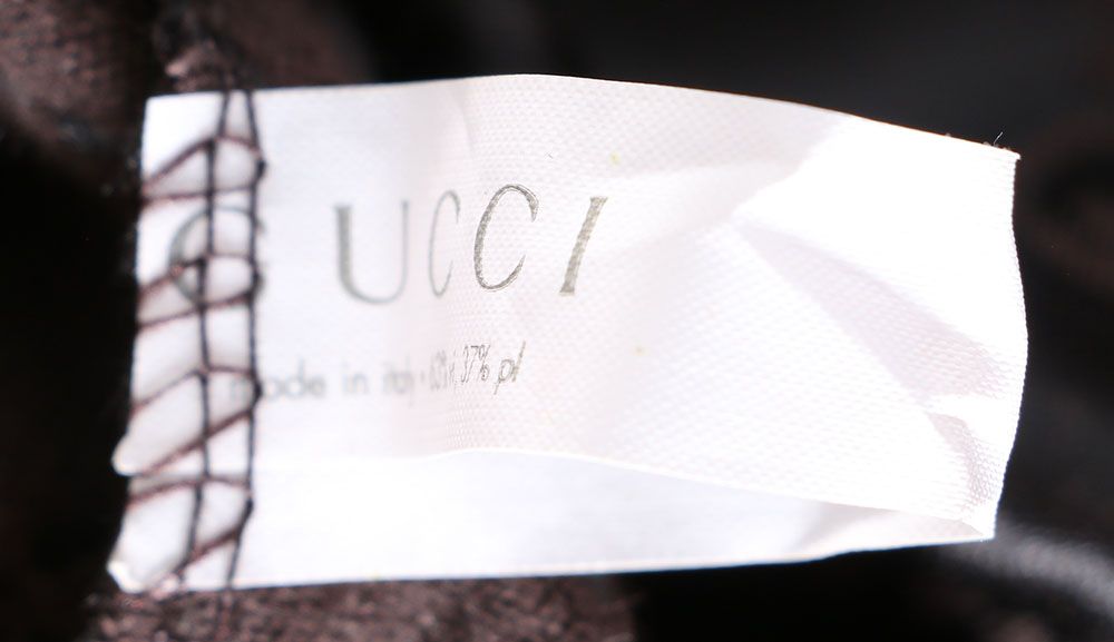 Gucci Monogrammed Canvas Drawstring Hobo Bag