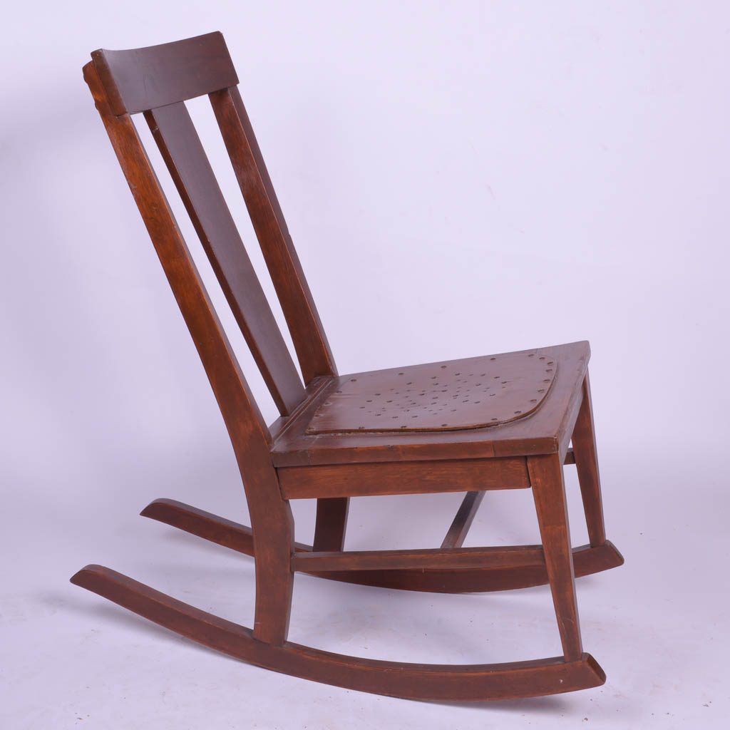 Antique Sewing Rocking Chair