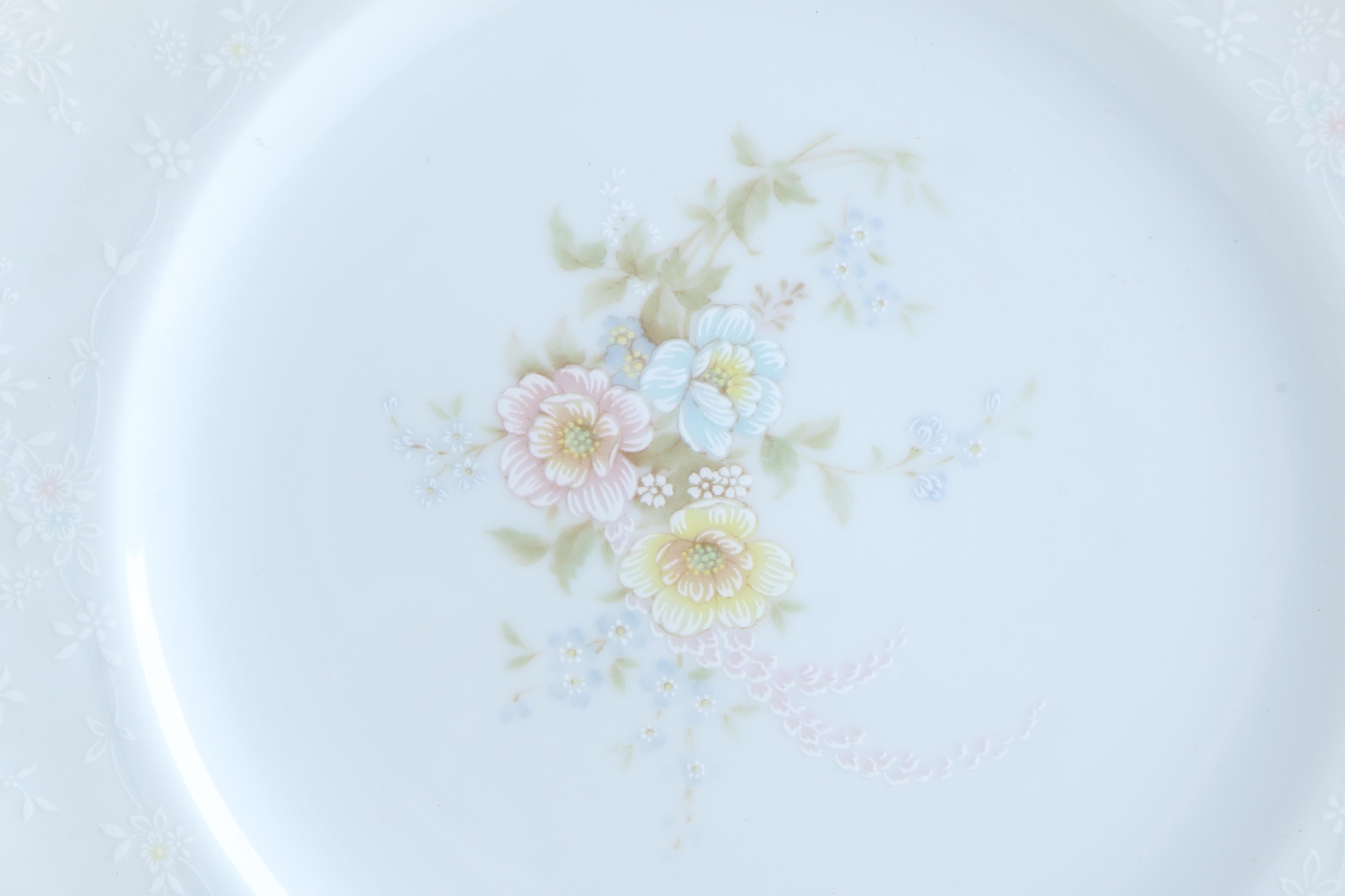 Bridal Dining China Featuring Noritake