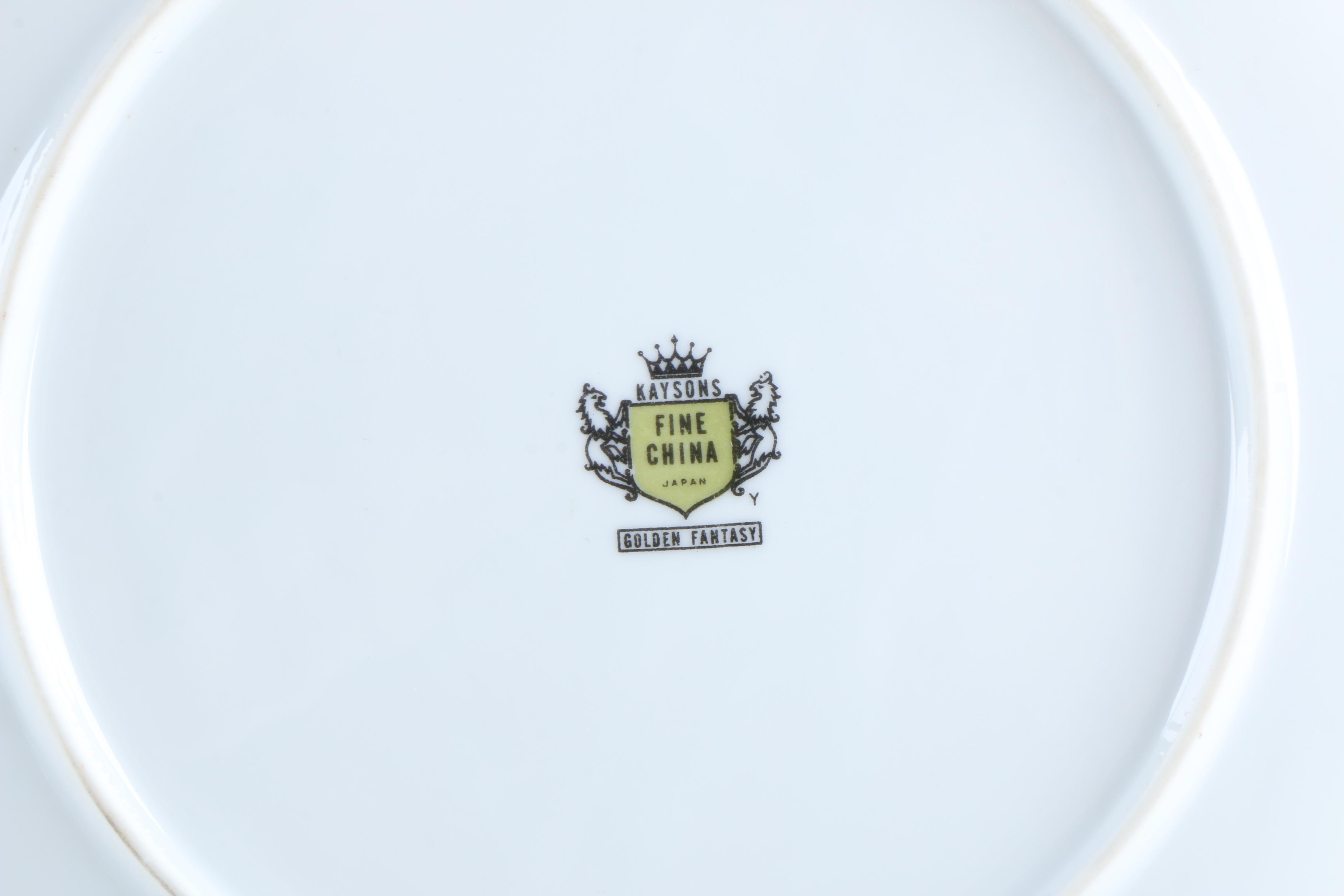 Bridal Dining China Featuring Noritake