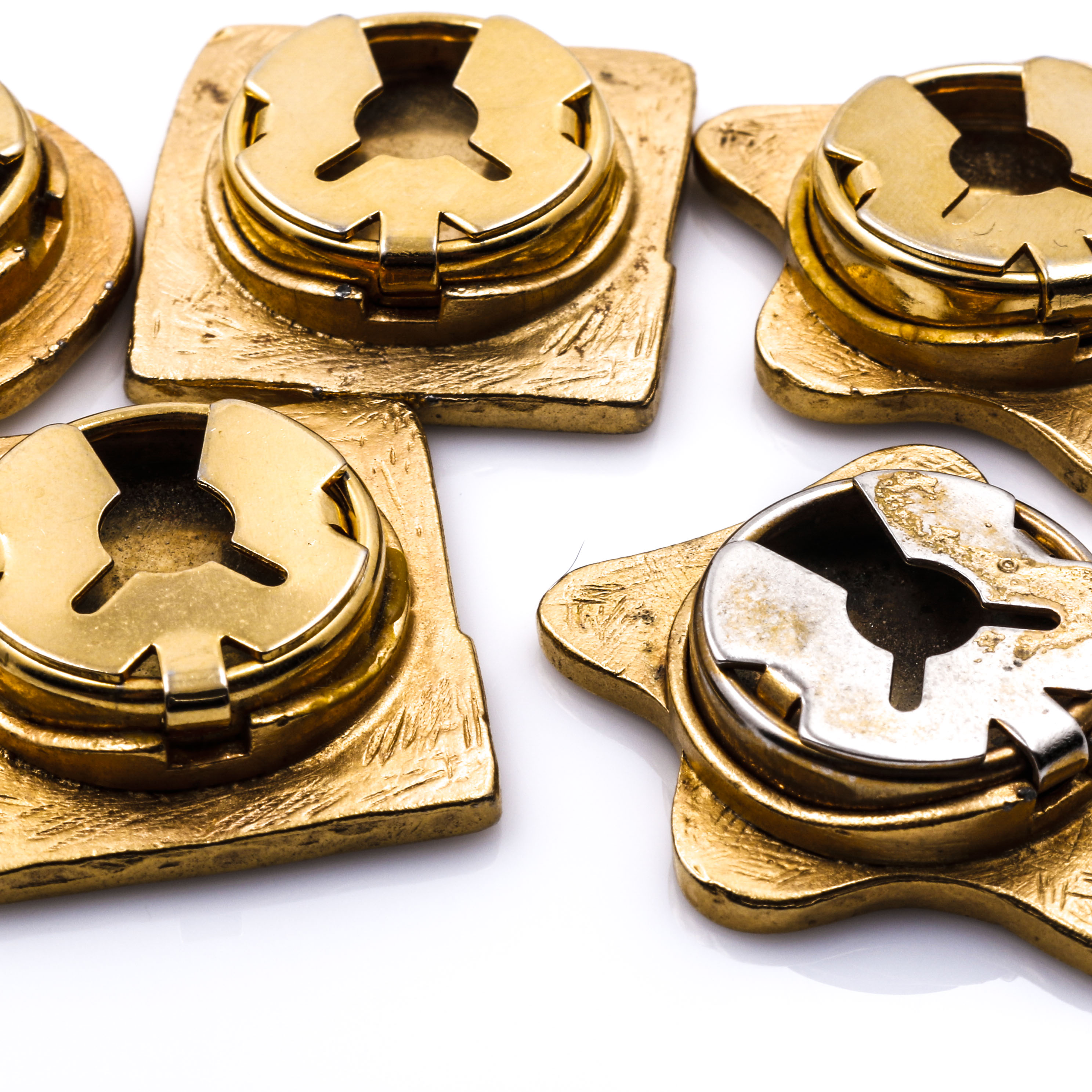 Collection of Gold Tone Costume Jewelry