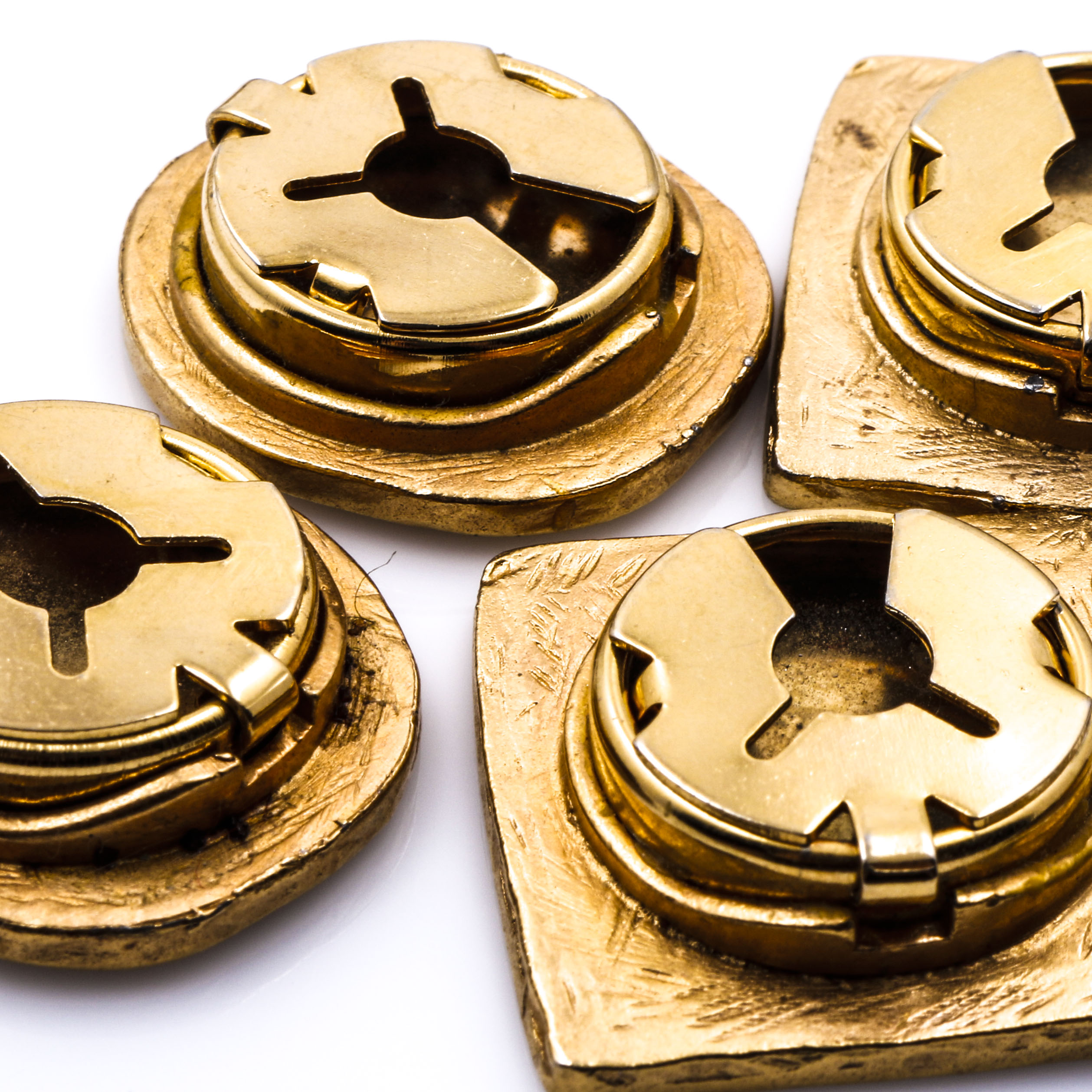 Collection of Gold Tone Costume Jewelry