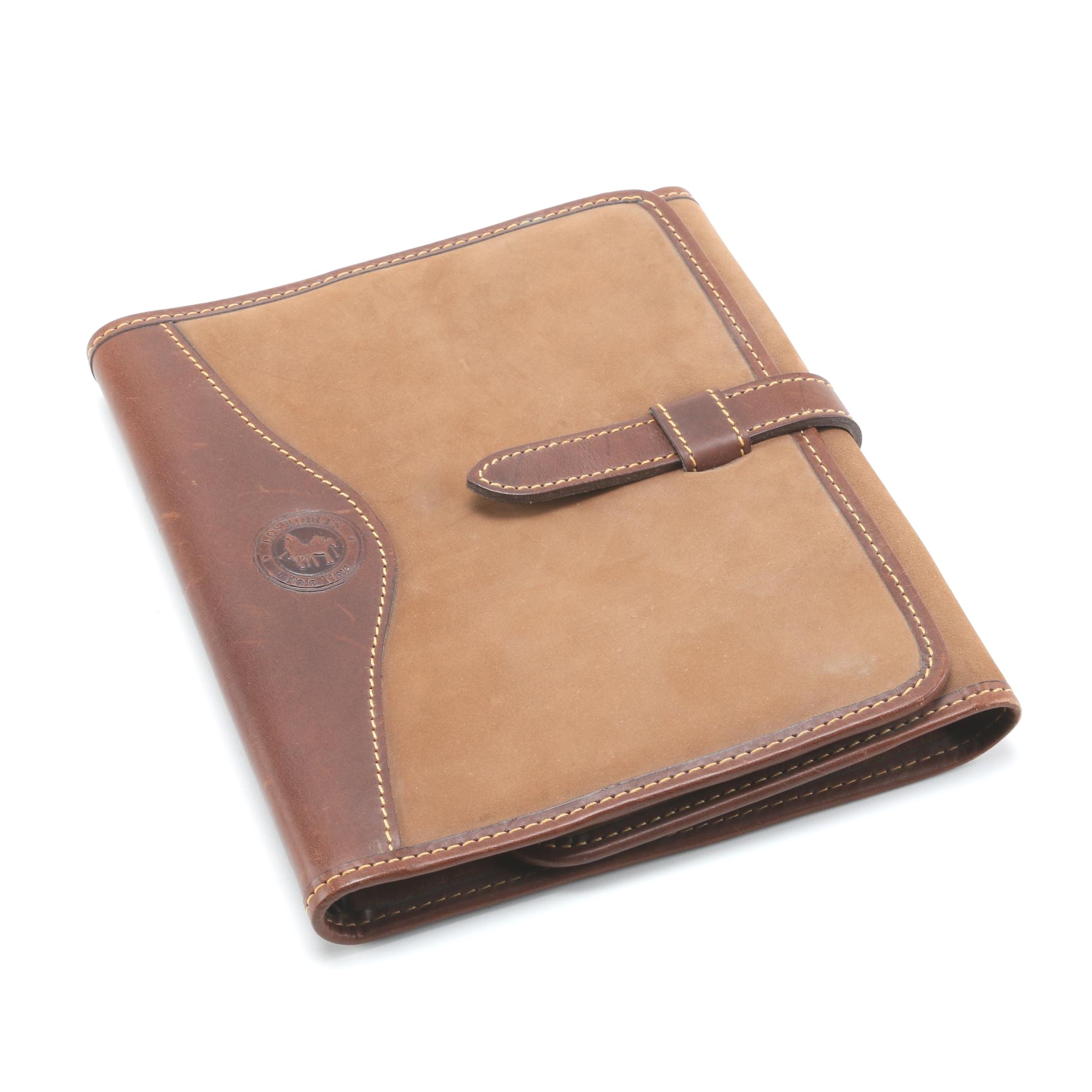 Los Robles Polo Time Leather Binder