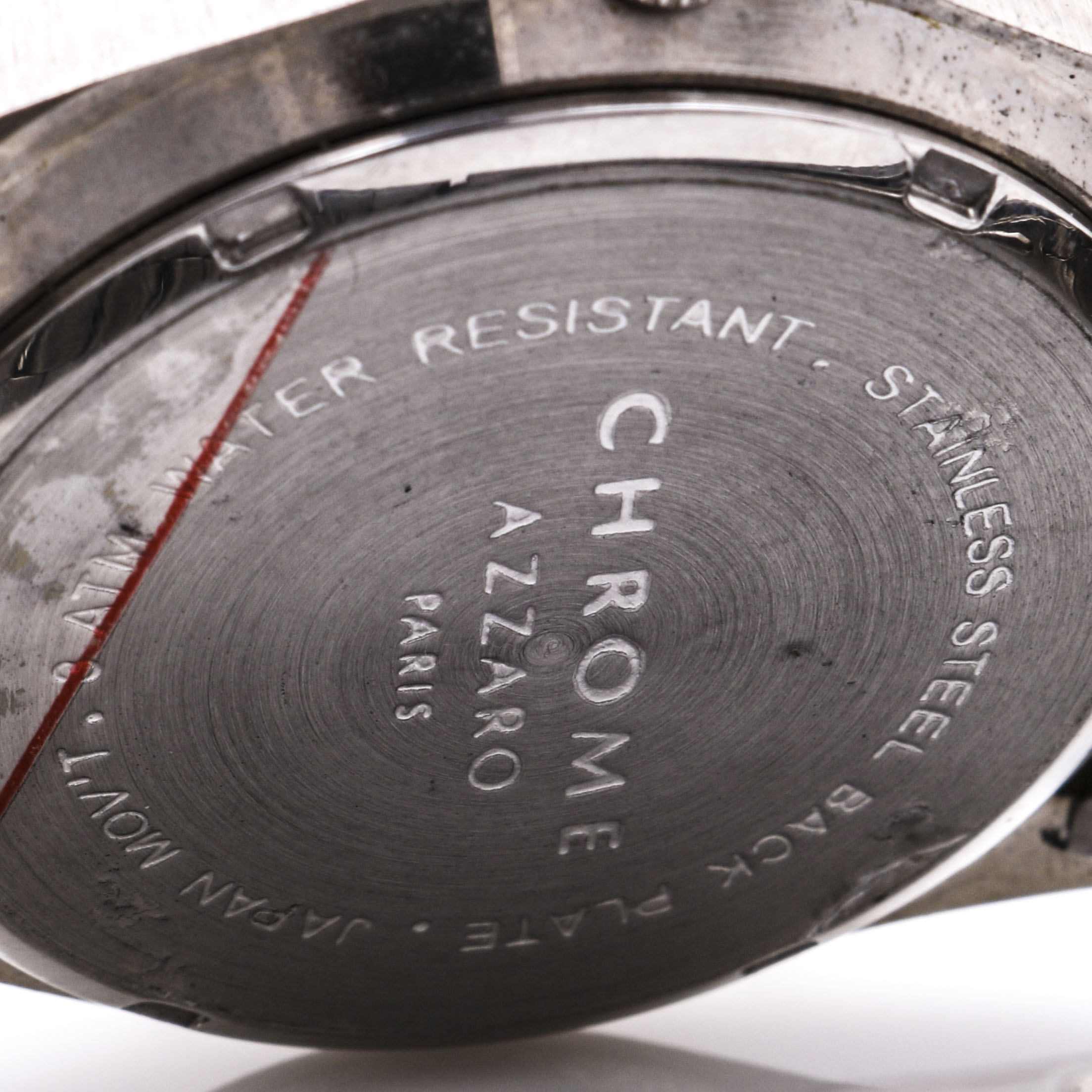 Chrome Azzaro and Pearl Quartz Watches