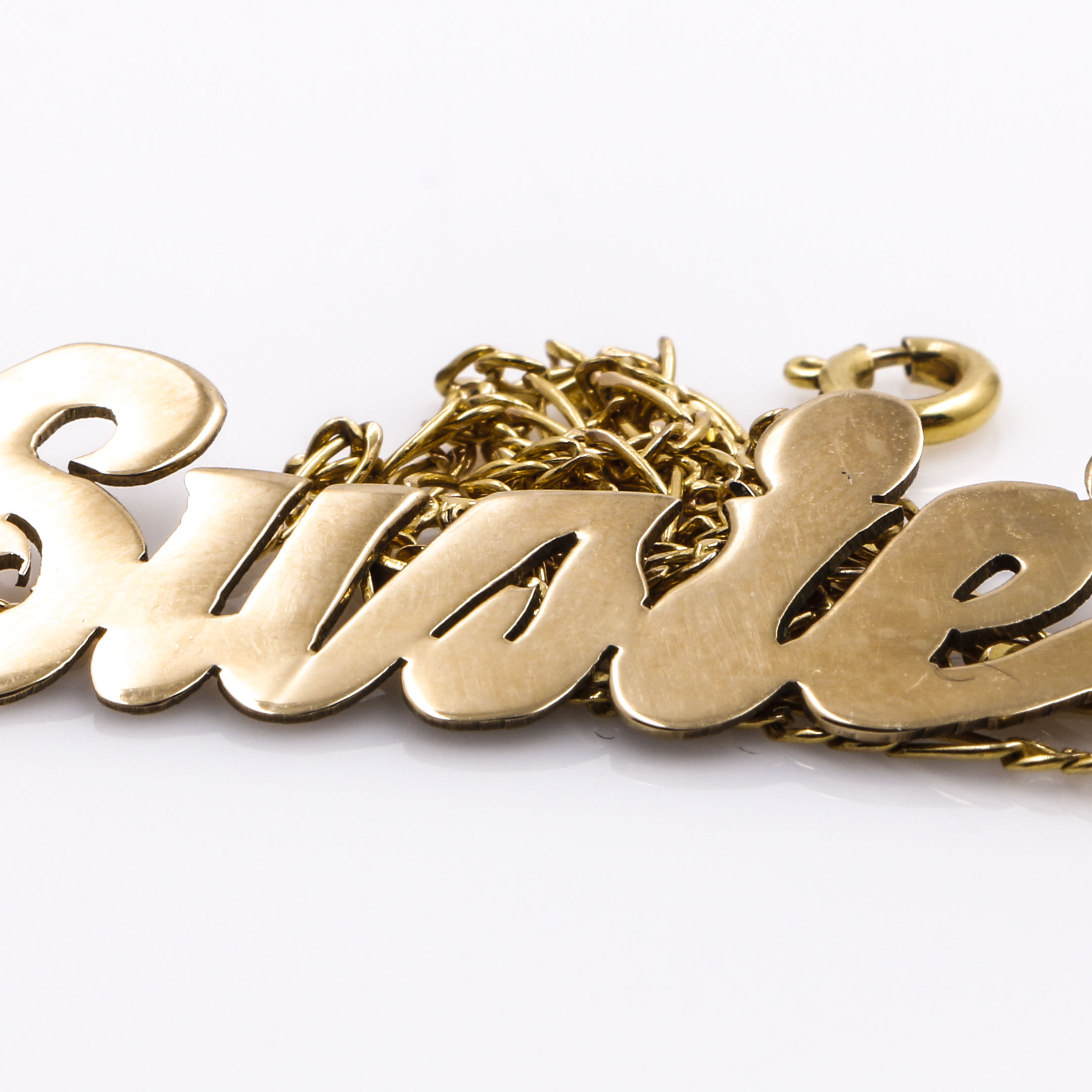 10K Yellow Gold "Susie" Pendant Necklace