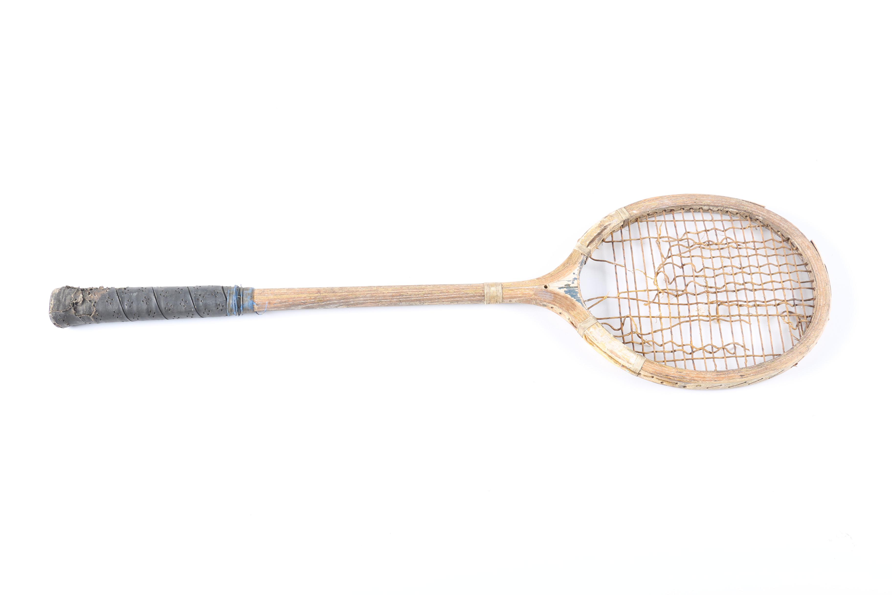 Vintage Tennis Rackets and Golf Clubs