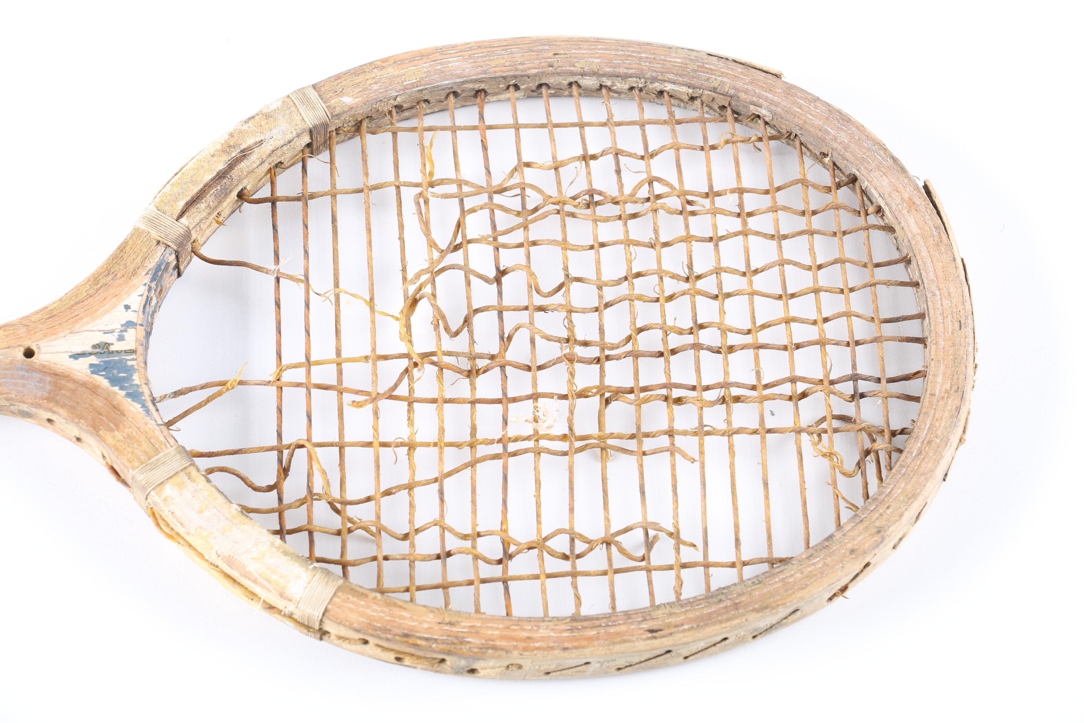 Vintage Tennis Rackets and Golf Clubs