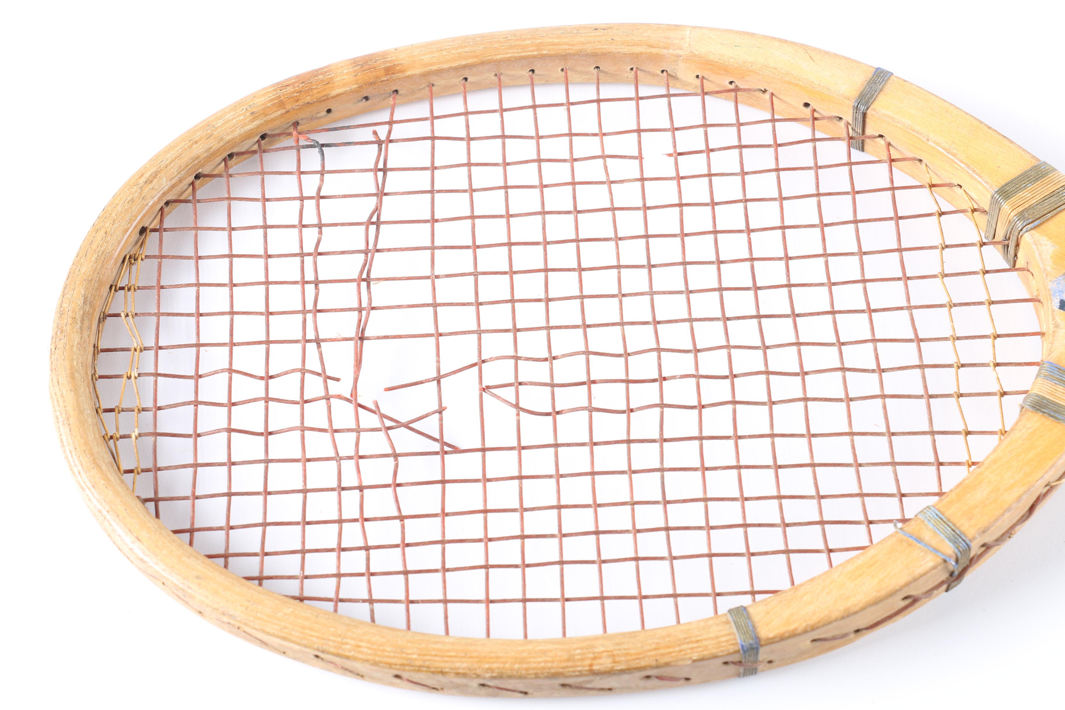 Vintage Tennis Rackets and Golf Clubs