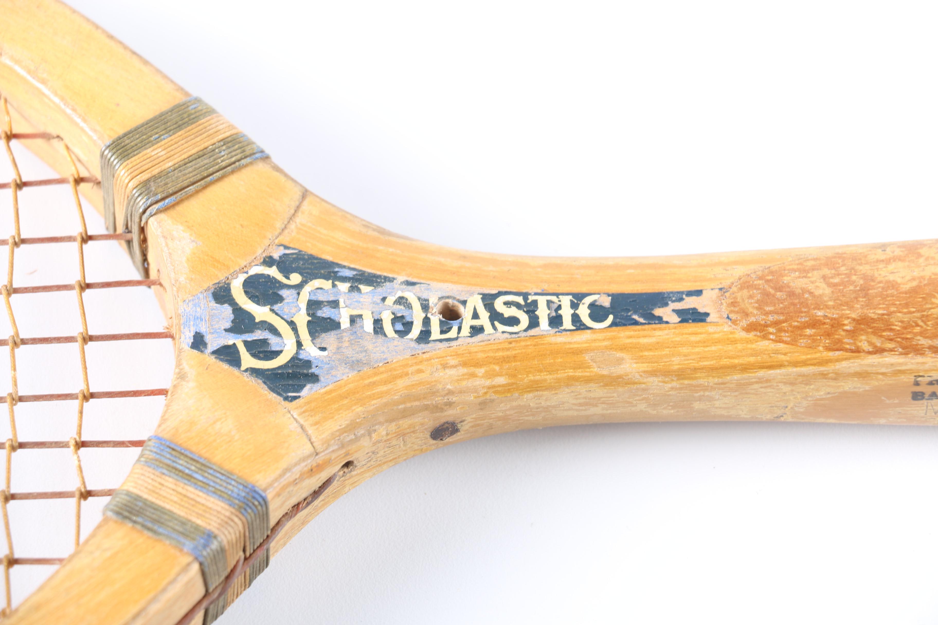 Vintage Tennis Rackets and Golf Clubs