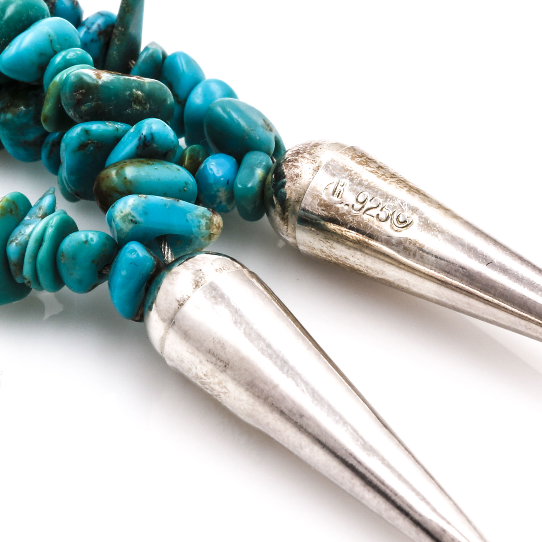 Sterling Silver Turquoise, Agate, and Malachite Jewelry