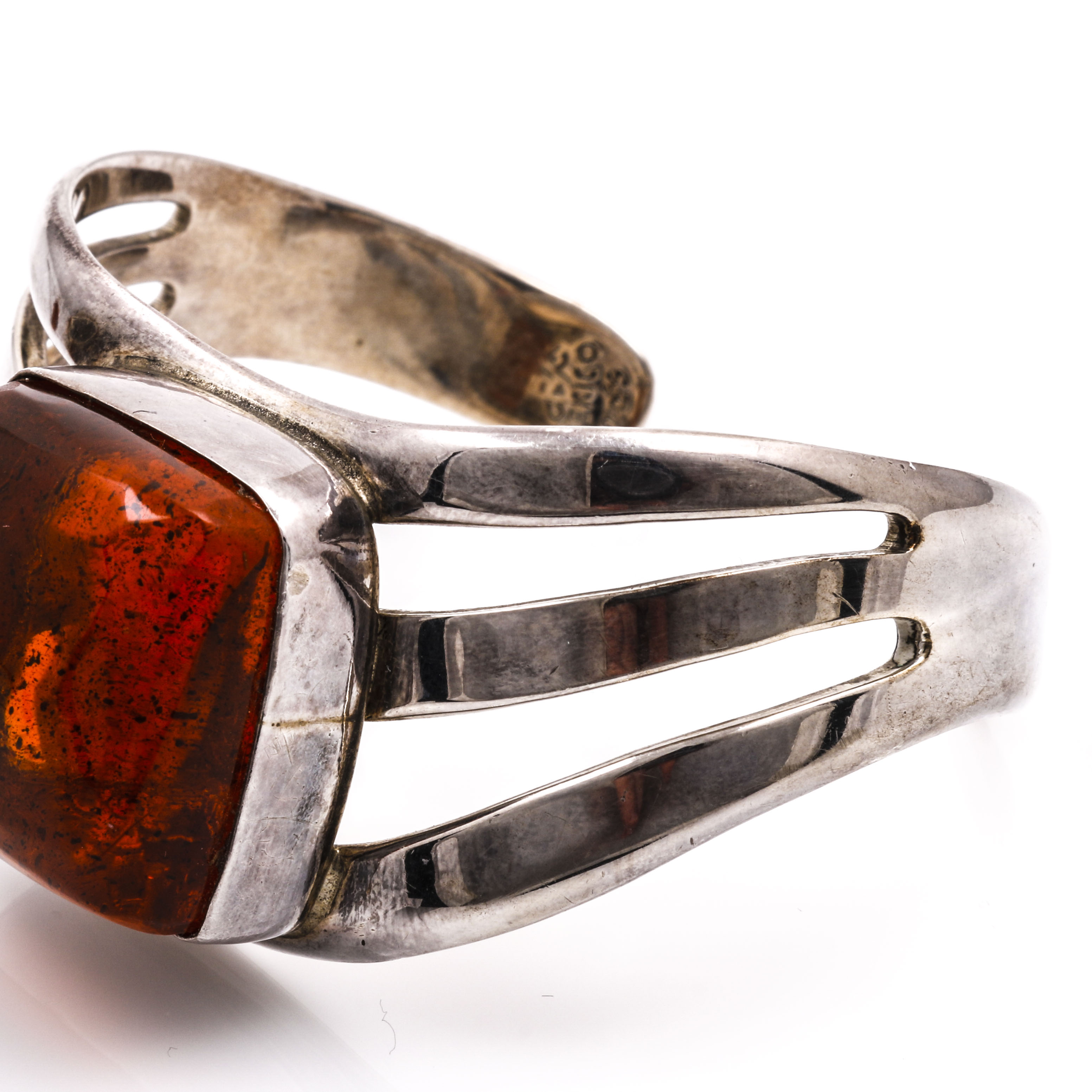 Sterling Silver Amber Jewelry