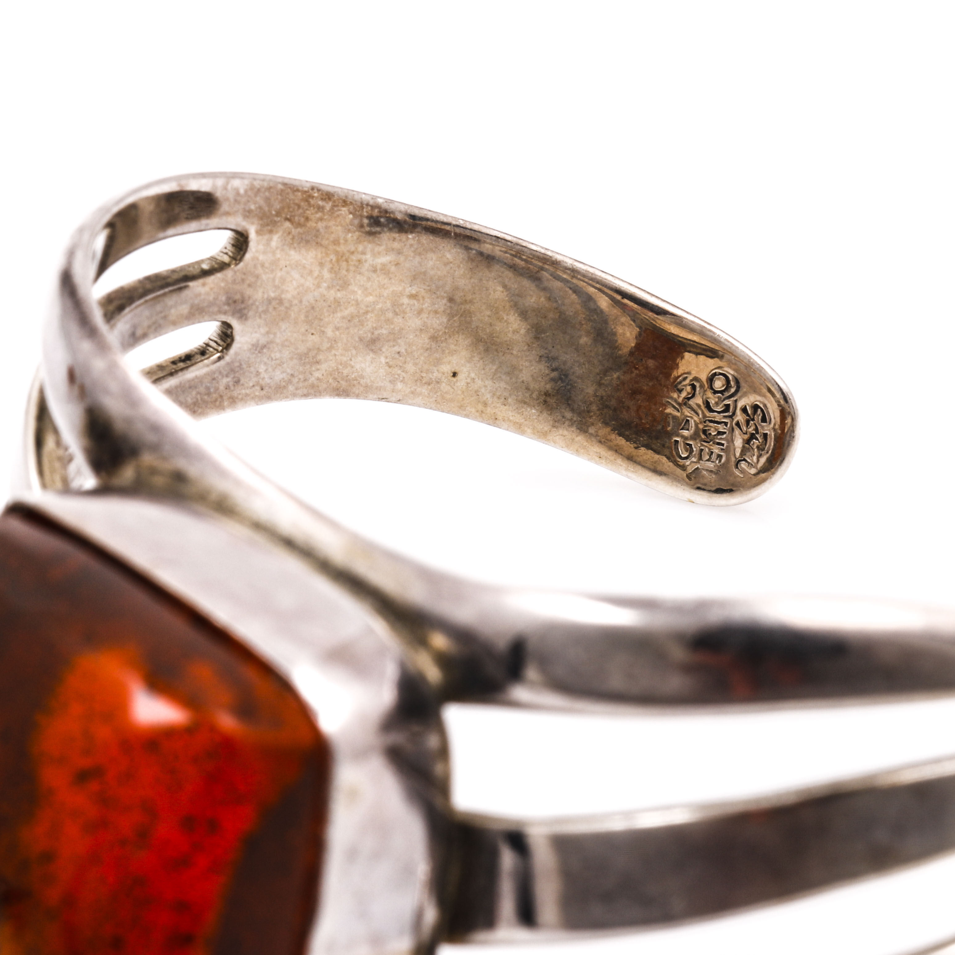 Sterling Silver Amber Jewelry