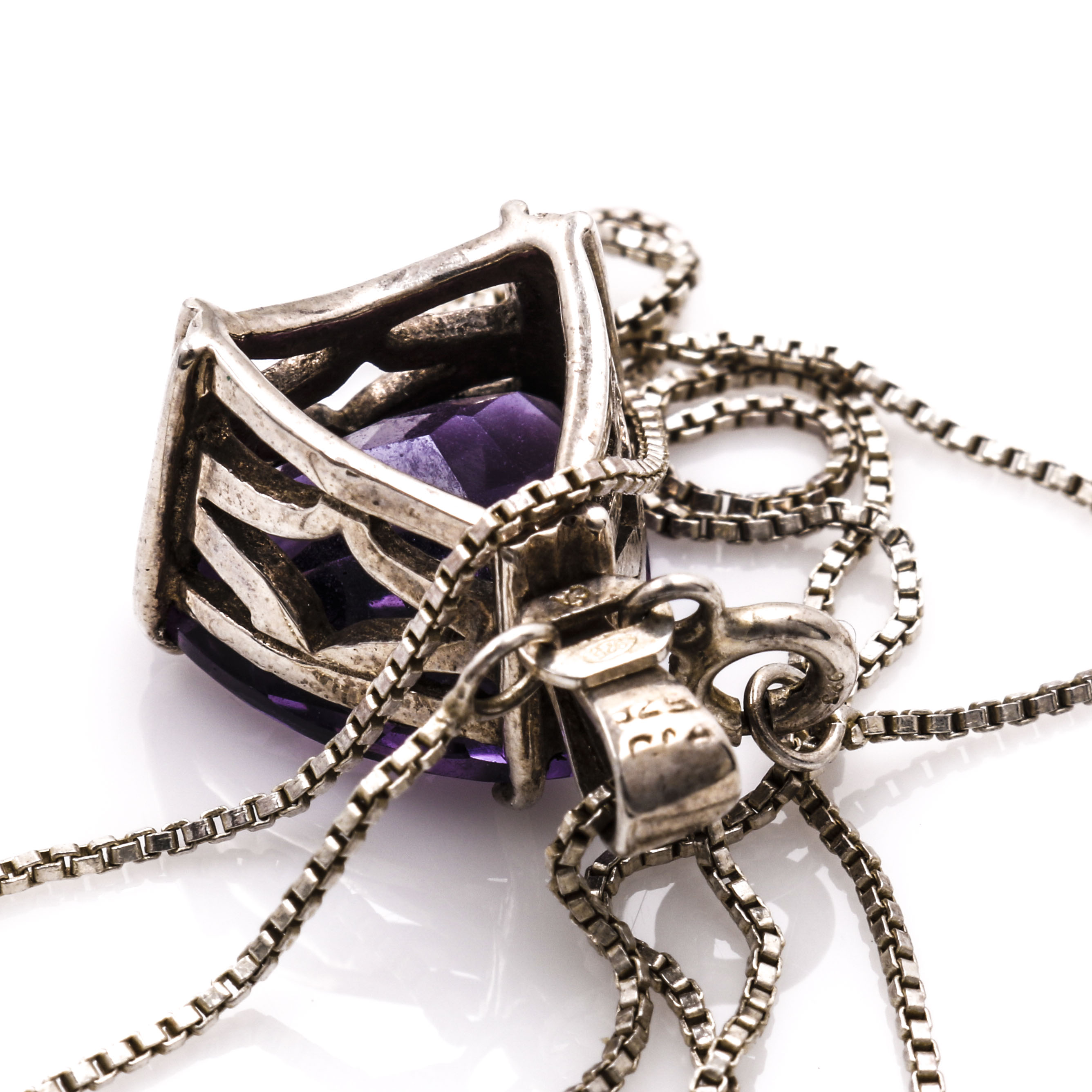 Sterling Silver Gemstone Necklaces and Earrings