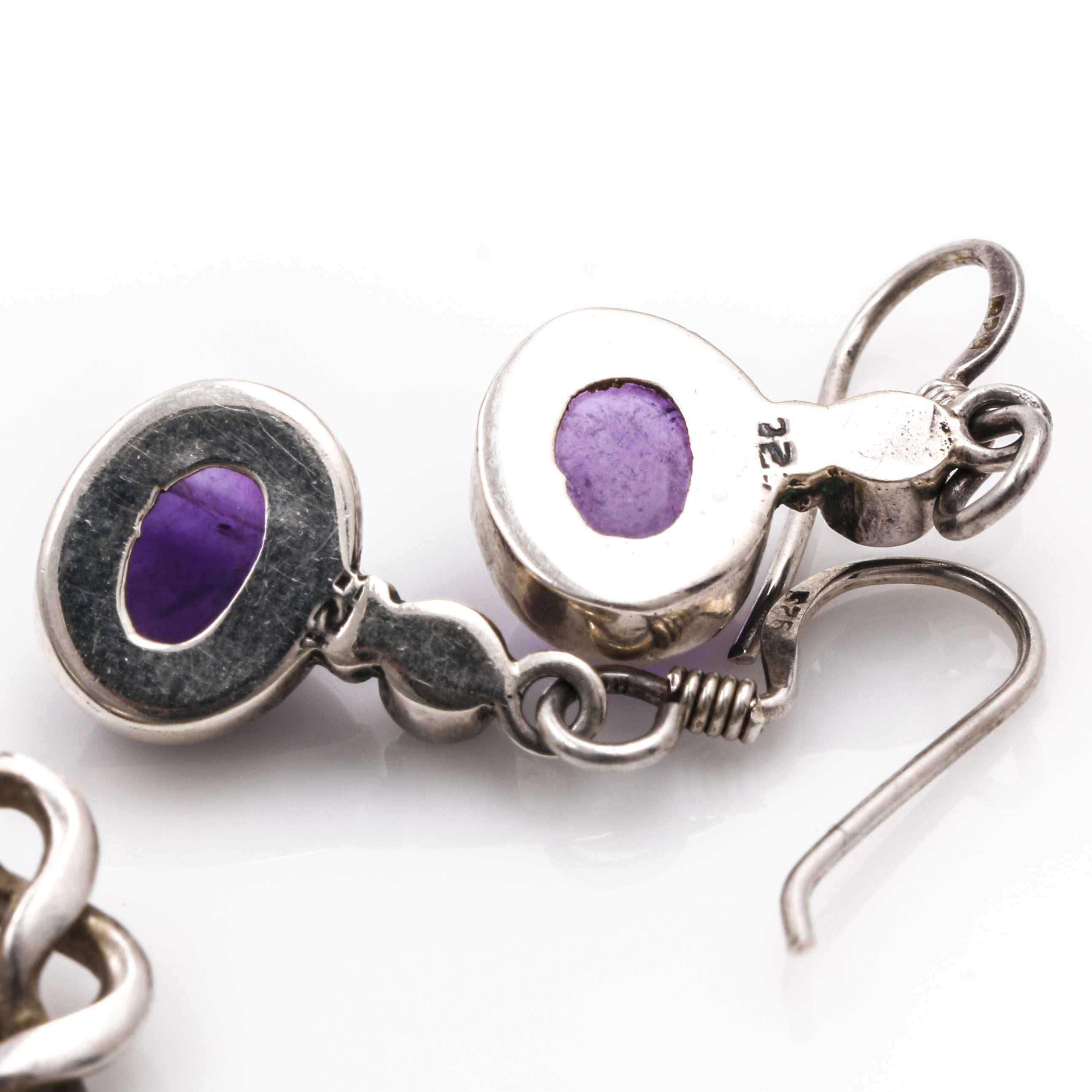 Sterling Silver Gemstone Necklaces and Earrings