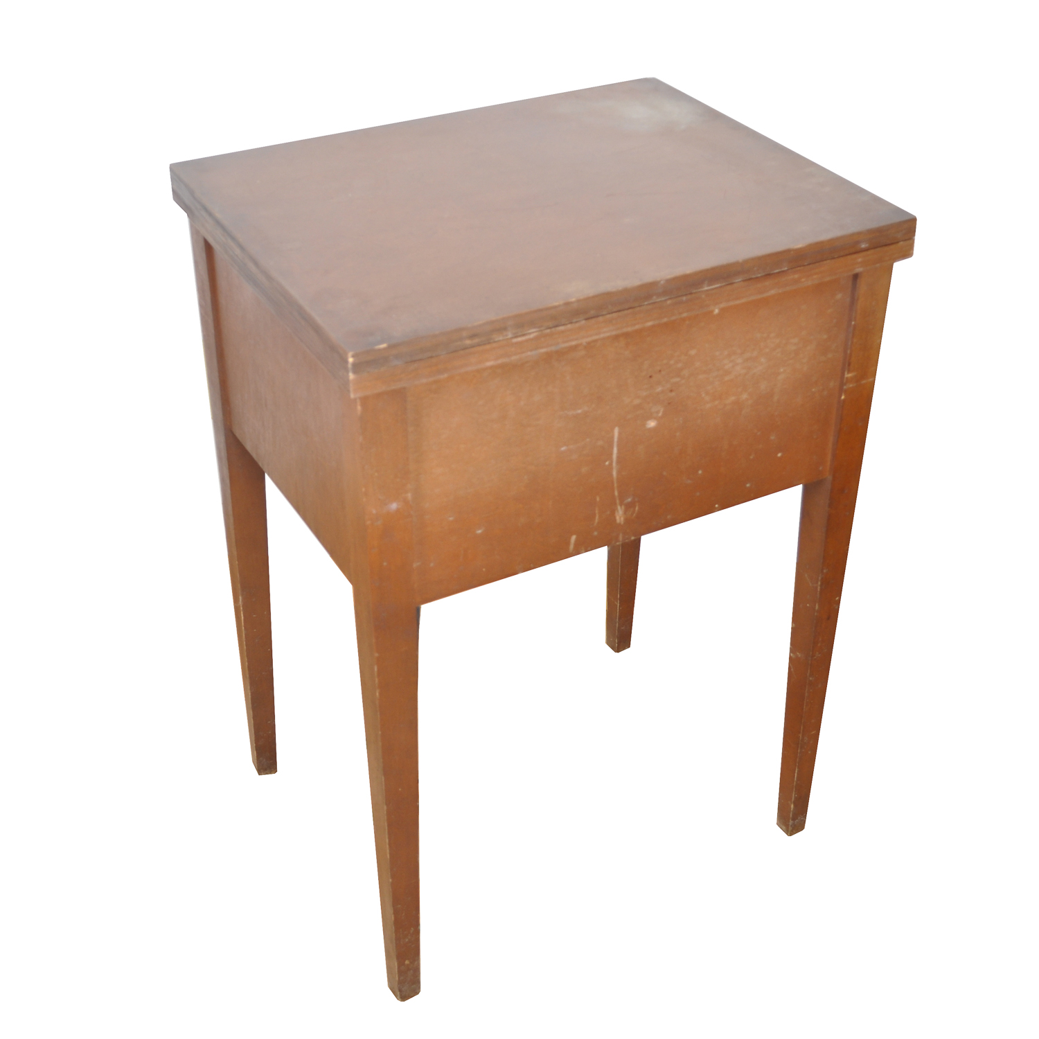 Vintage Singer Sewing Machine With Vintage Stand