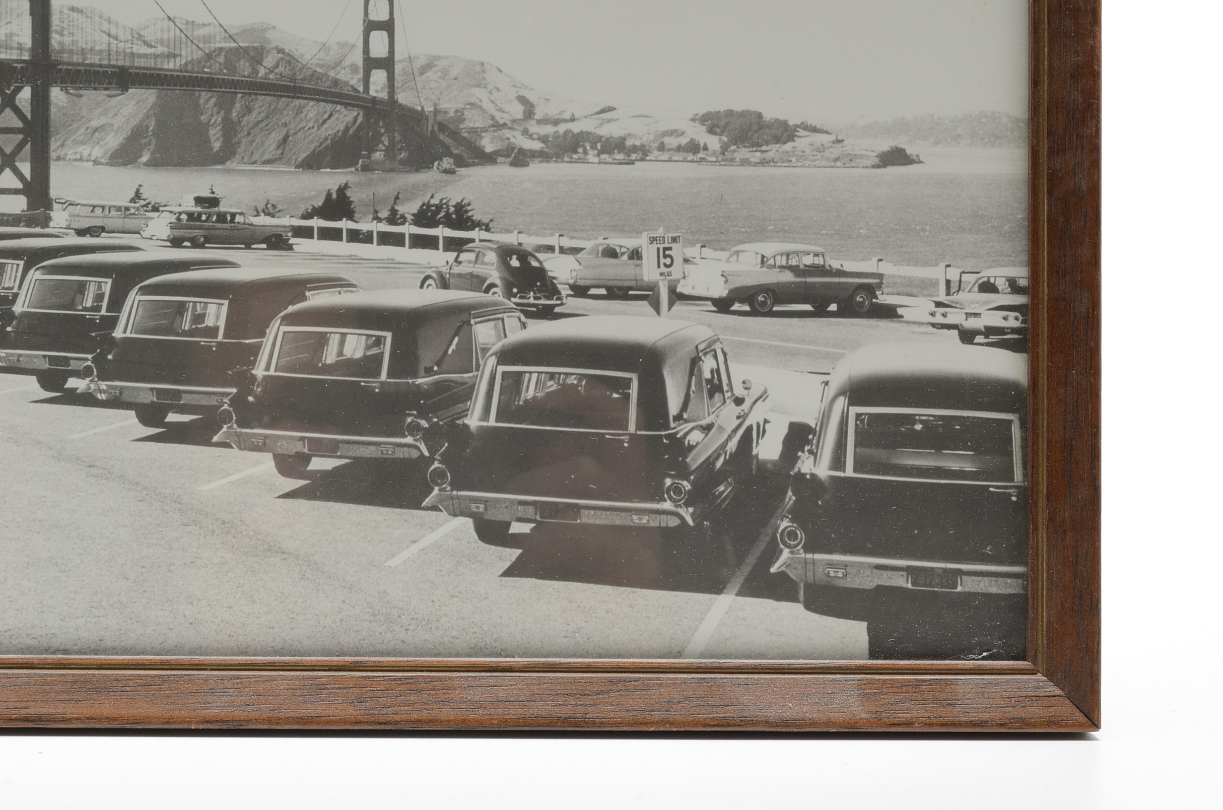 Three Silver Gelatin Photographs of Hearses