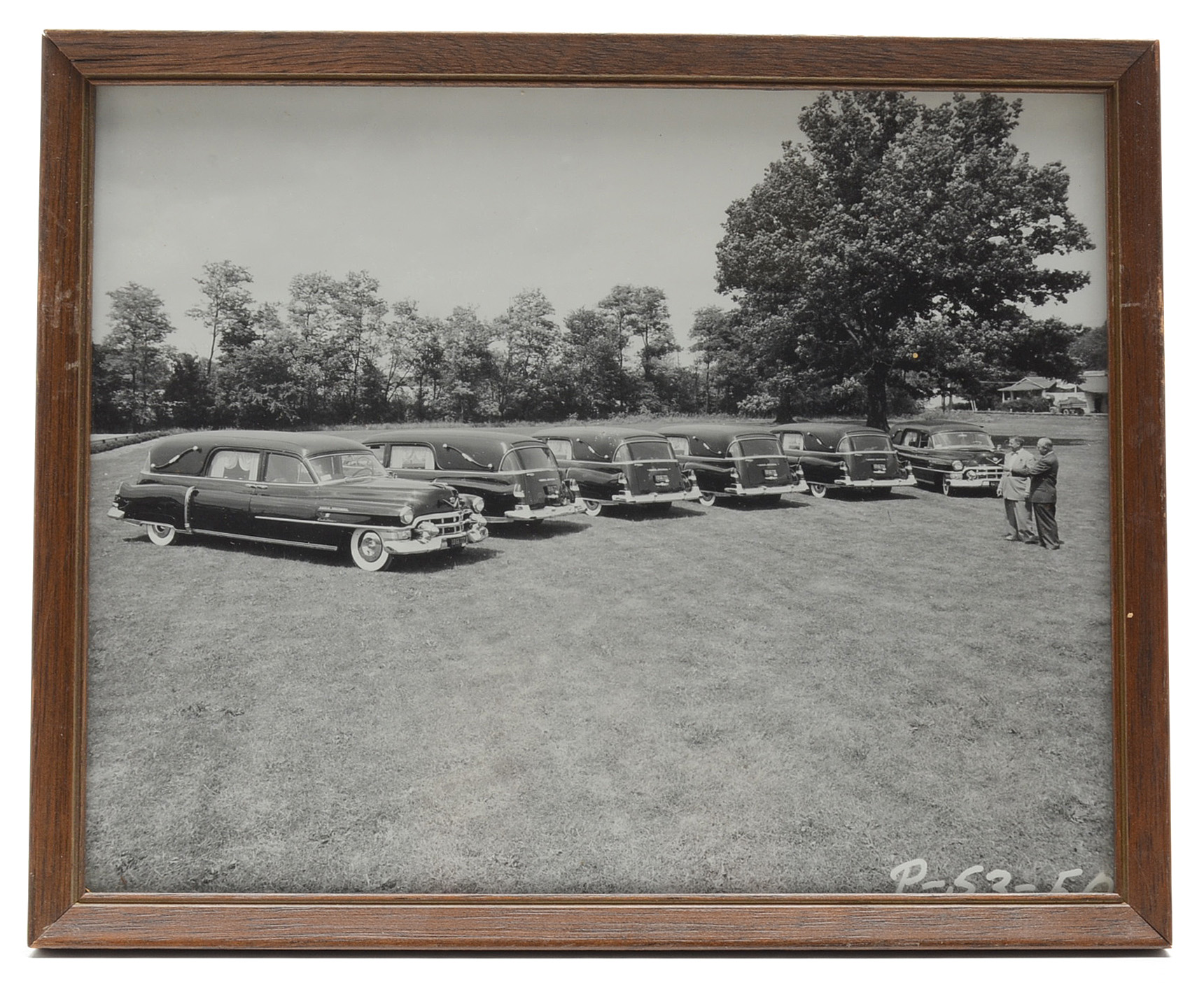 Three Silver Gelatin Photographs of Hearses