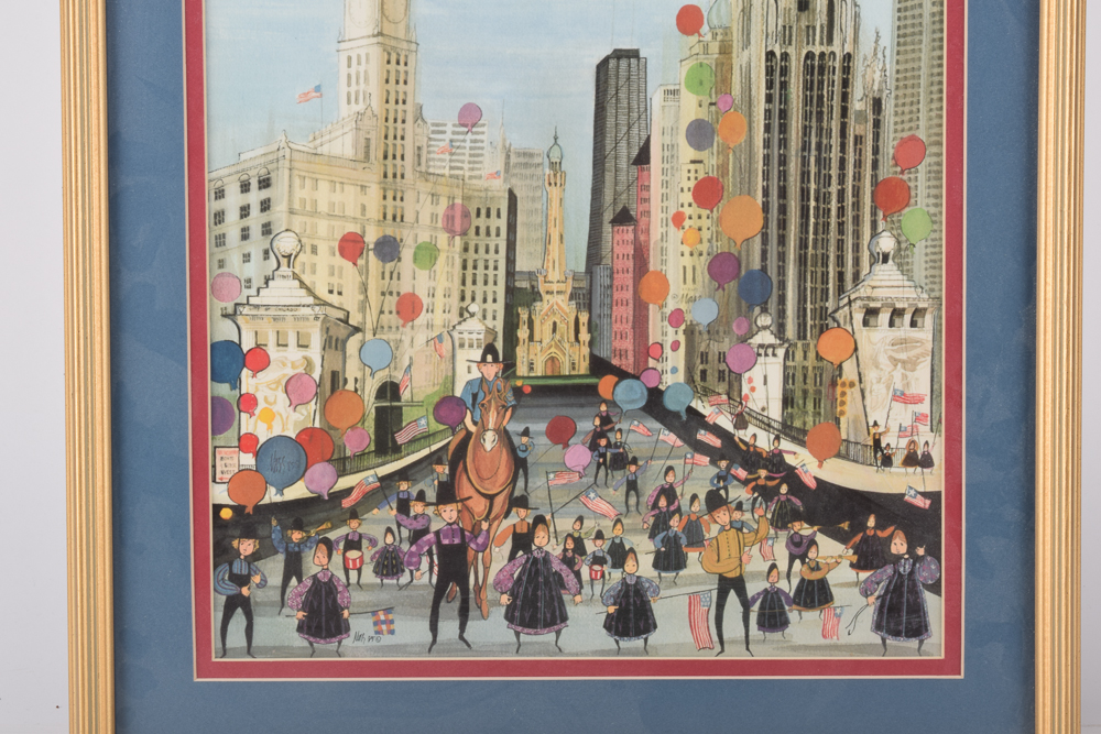 P. Buckley Moss Offset Lithograph