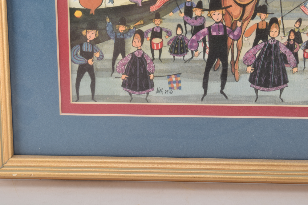 P. Buckley Moss Offset Lithograph